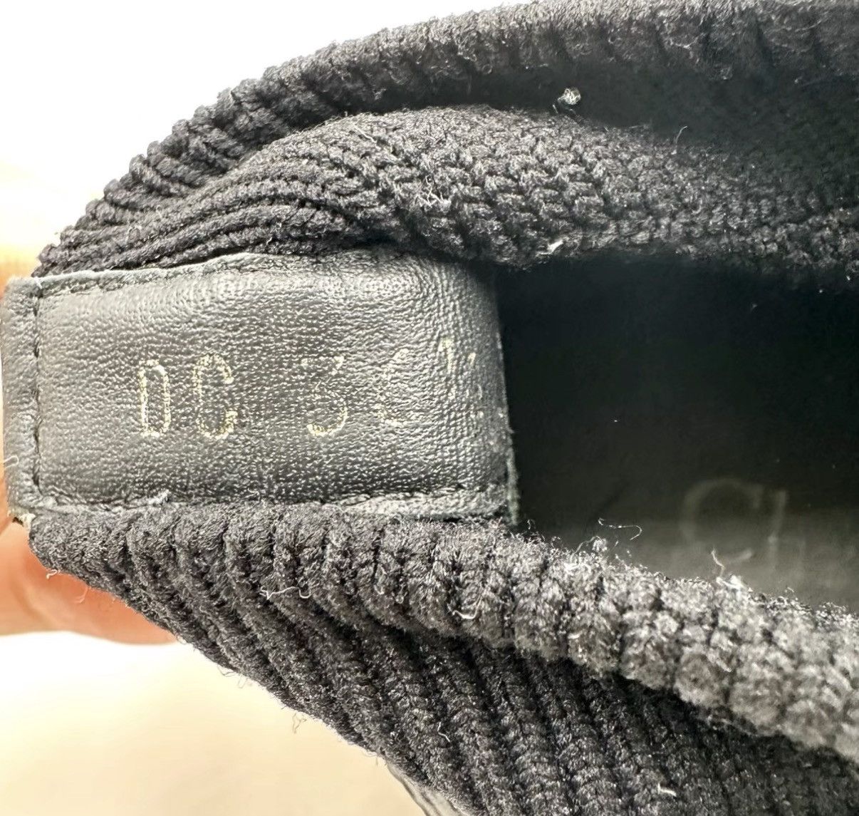 Dior Dior Black and White Lace-up Logo Sneakers Size US 6.5 / IT 36.5 - 3 Thumbnail