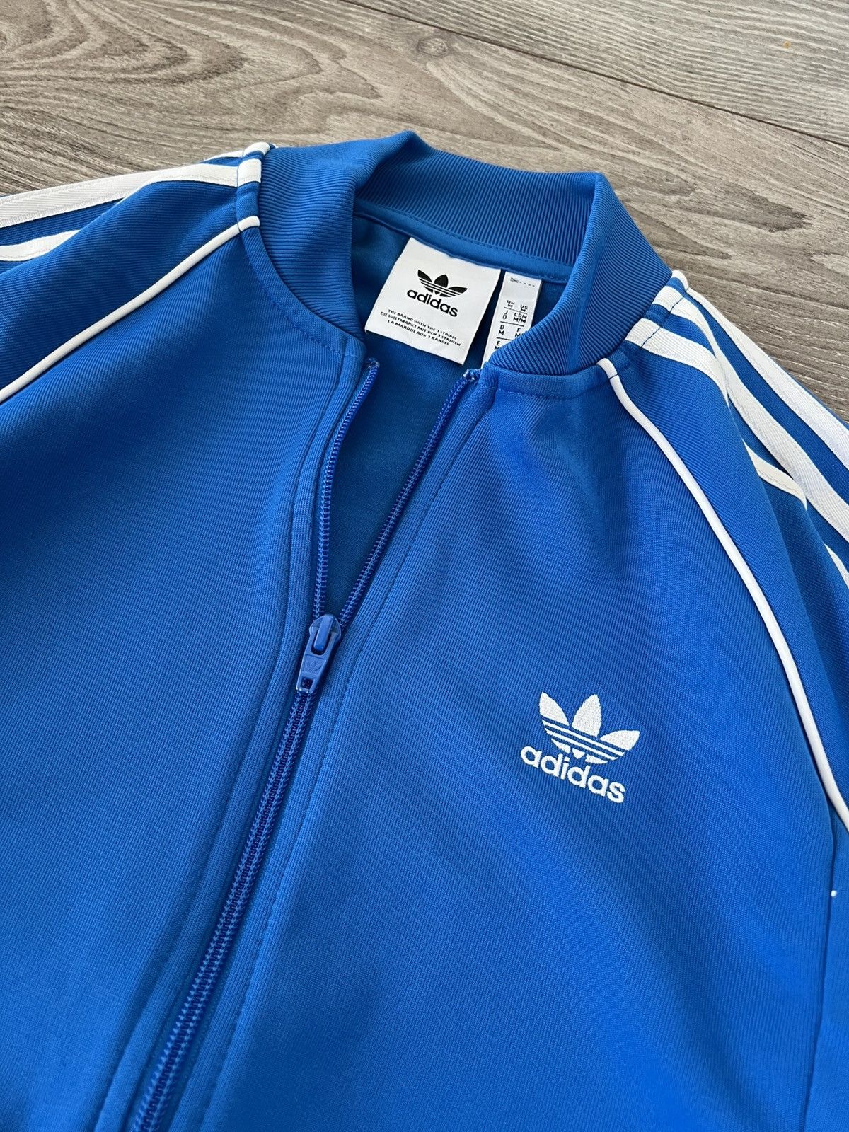 Adidas Adidas White Tags Avant Garde Three Stripes Y2K Zip Jacket Size US M / EU 48-50 / 2 - 11 Thumbnail