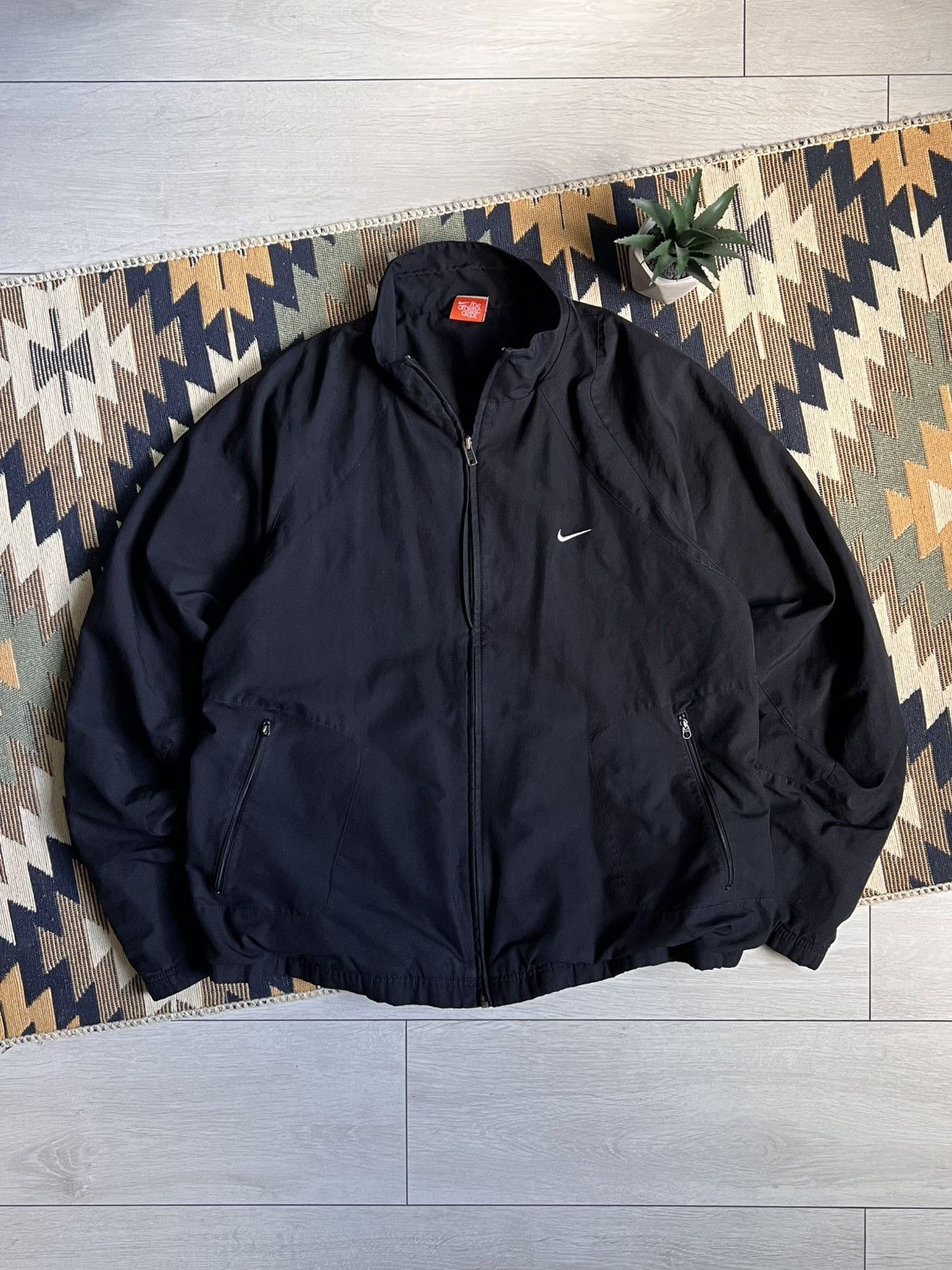 Nike Vintage Nylon Drill Tracktop Jacket