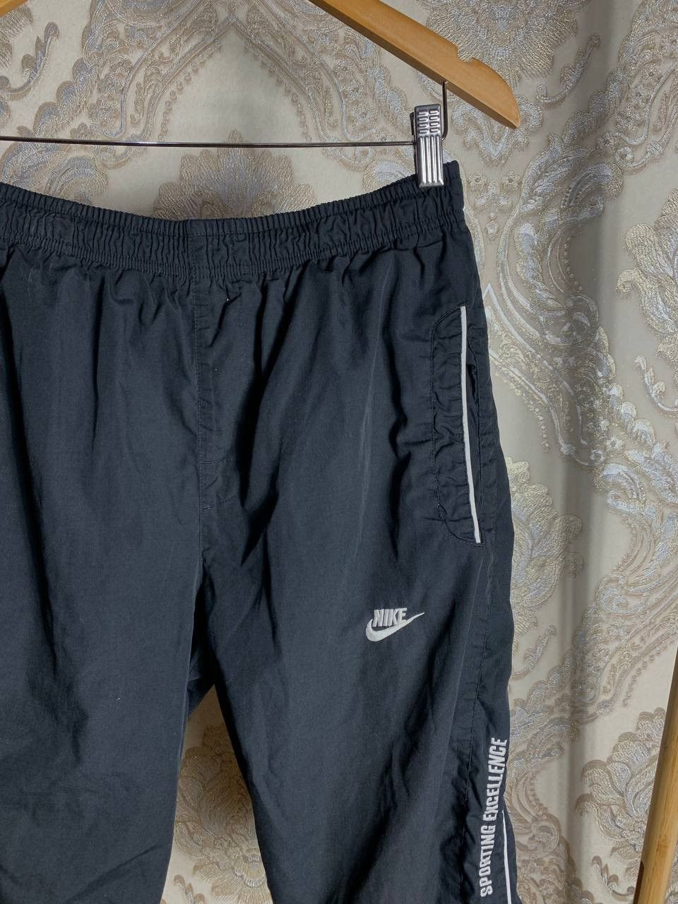 Nike × Vintage VERY RARE NIKE SHORTS PANTS DRILL SWOOSH JAPAN STYLE 90s Size US 34 / EU 50 - 2 Thumbnail