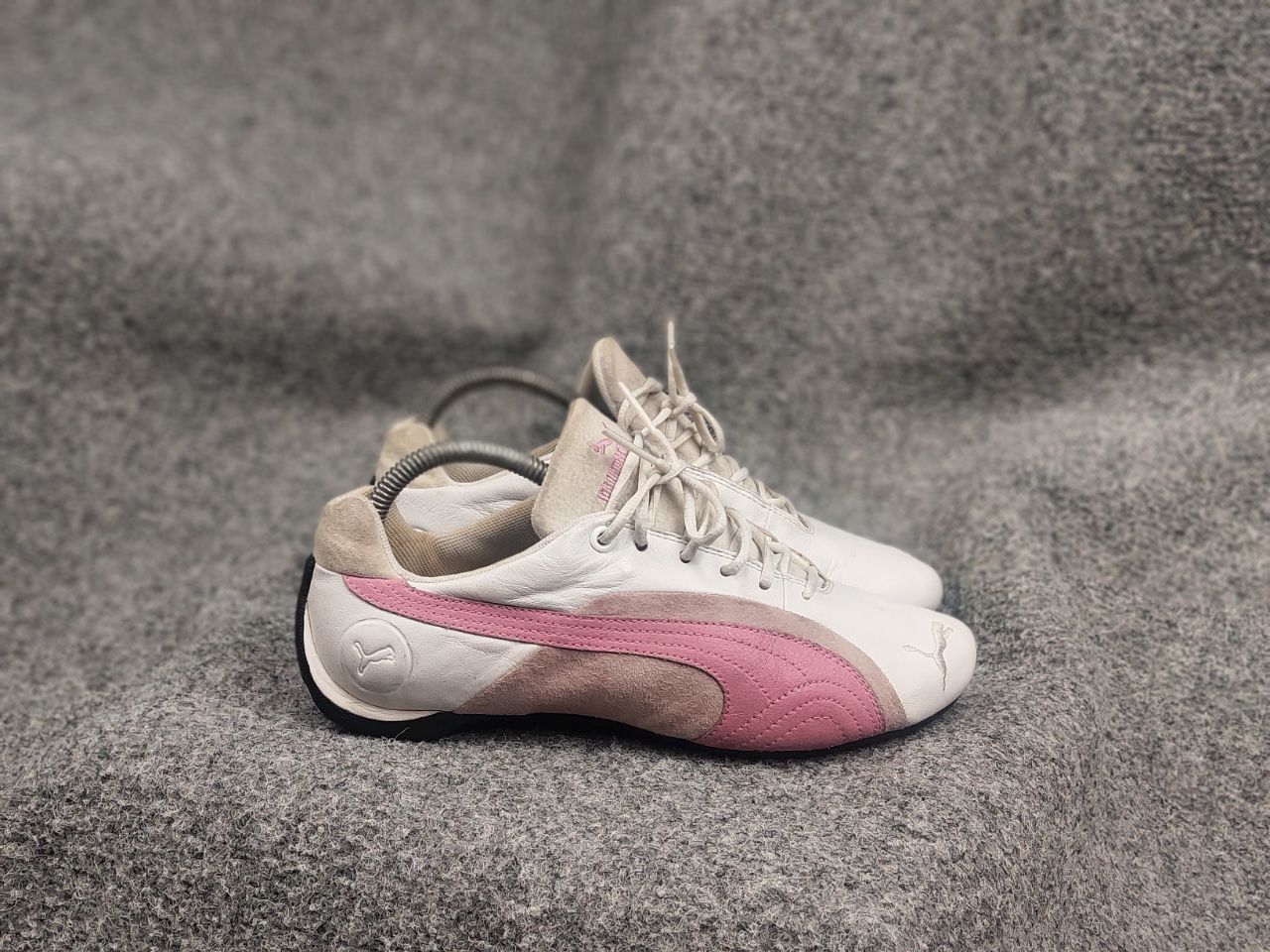 Puma Vintage 00s Puma Speedcat Leather Shoes Sneakers Y2K Mostro Size US 7 / IT 37 - 4 Thumbnail