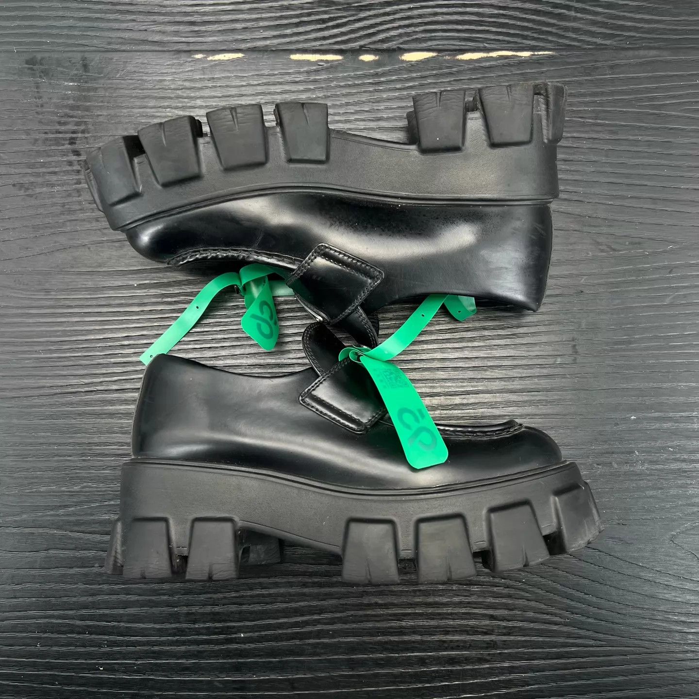 Prada PRADA Monolith Loafer Black Size 37 Like New Size US 6.5 / IT 36.5 - 7 Thumbnail