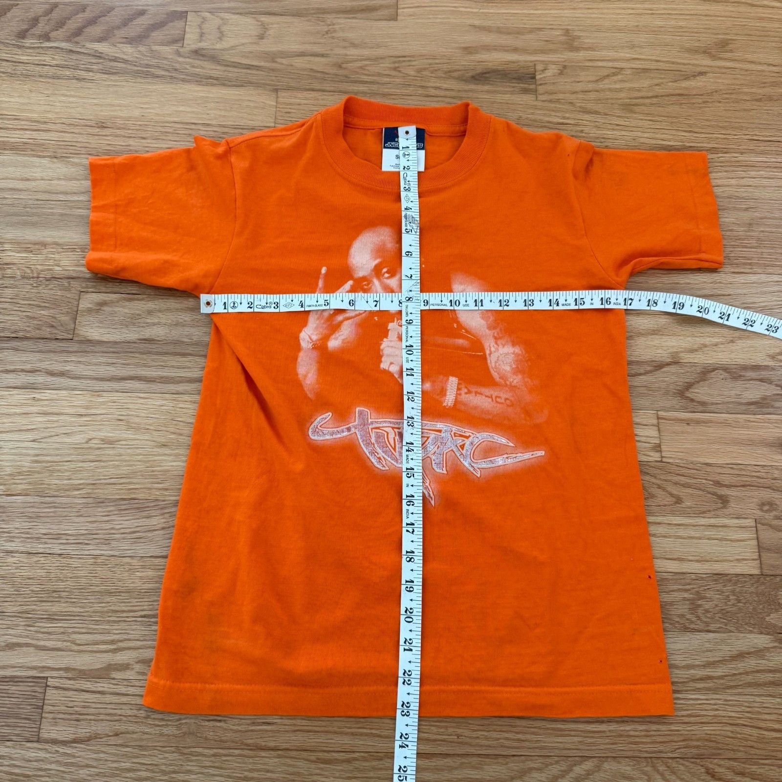 JNCO Vintage JNCO Y2K Orange TuPac T-Shirt Small Size US S / EU 44-46 / 1 - 2 Thumbnail