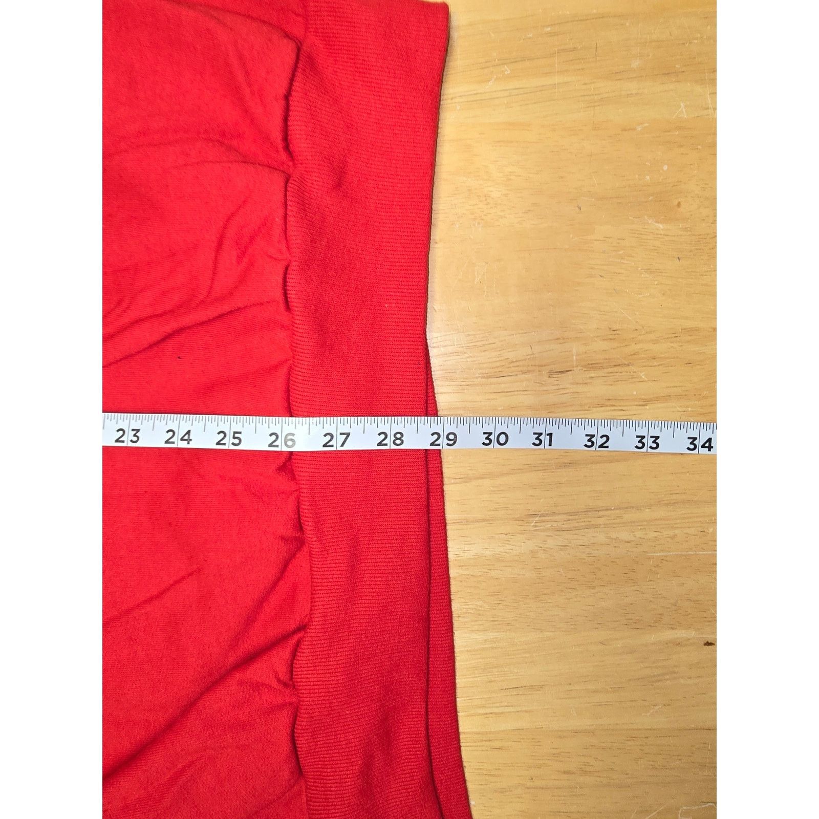 Jerzees Vintage Blank Red Crewneck 90s Jerzees Plain Sweatshirt DS L Size US XL / EU 56 / 4 - 6 Thumbnail
