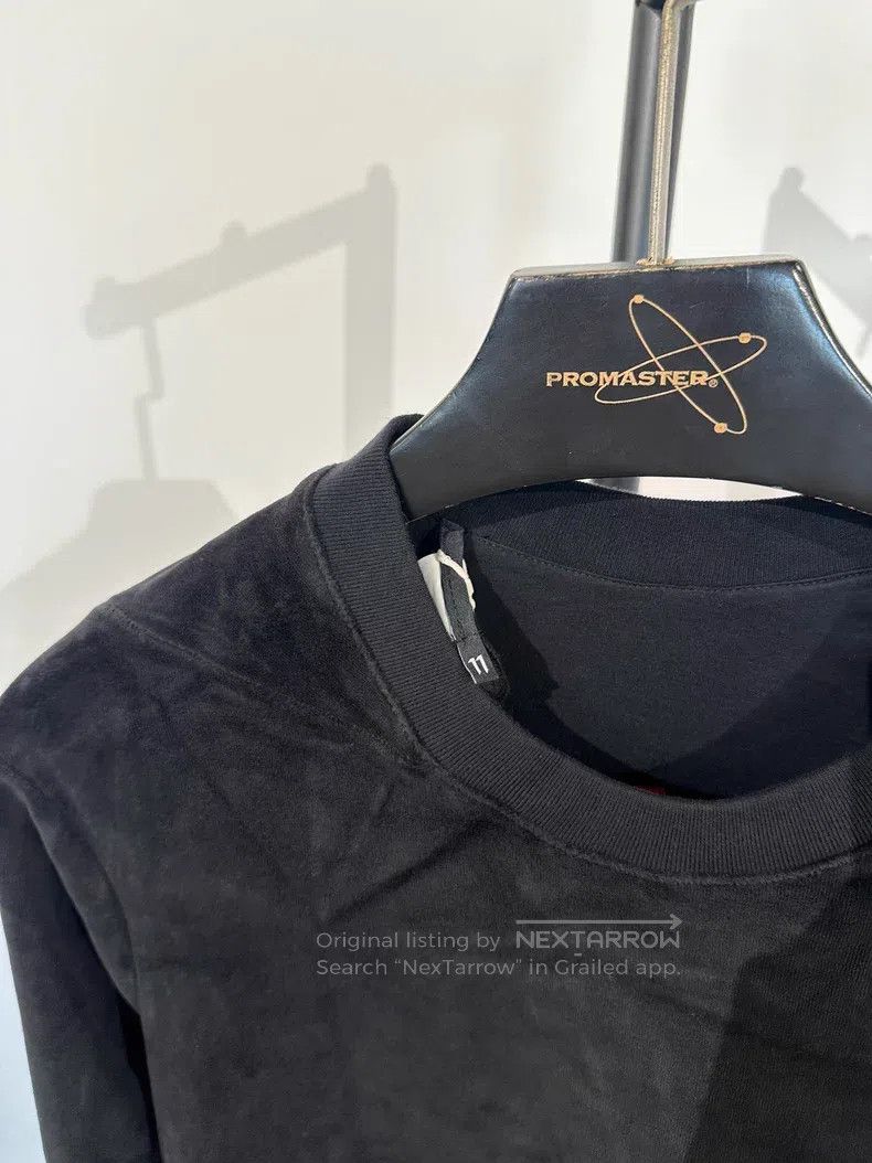 Boris Bidjan Saberi Boris Bidjan Saberi Double-sided velvet printed crewneck s Size XXS / US 00 / IT 34 - 8 Thumbnail