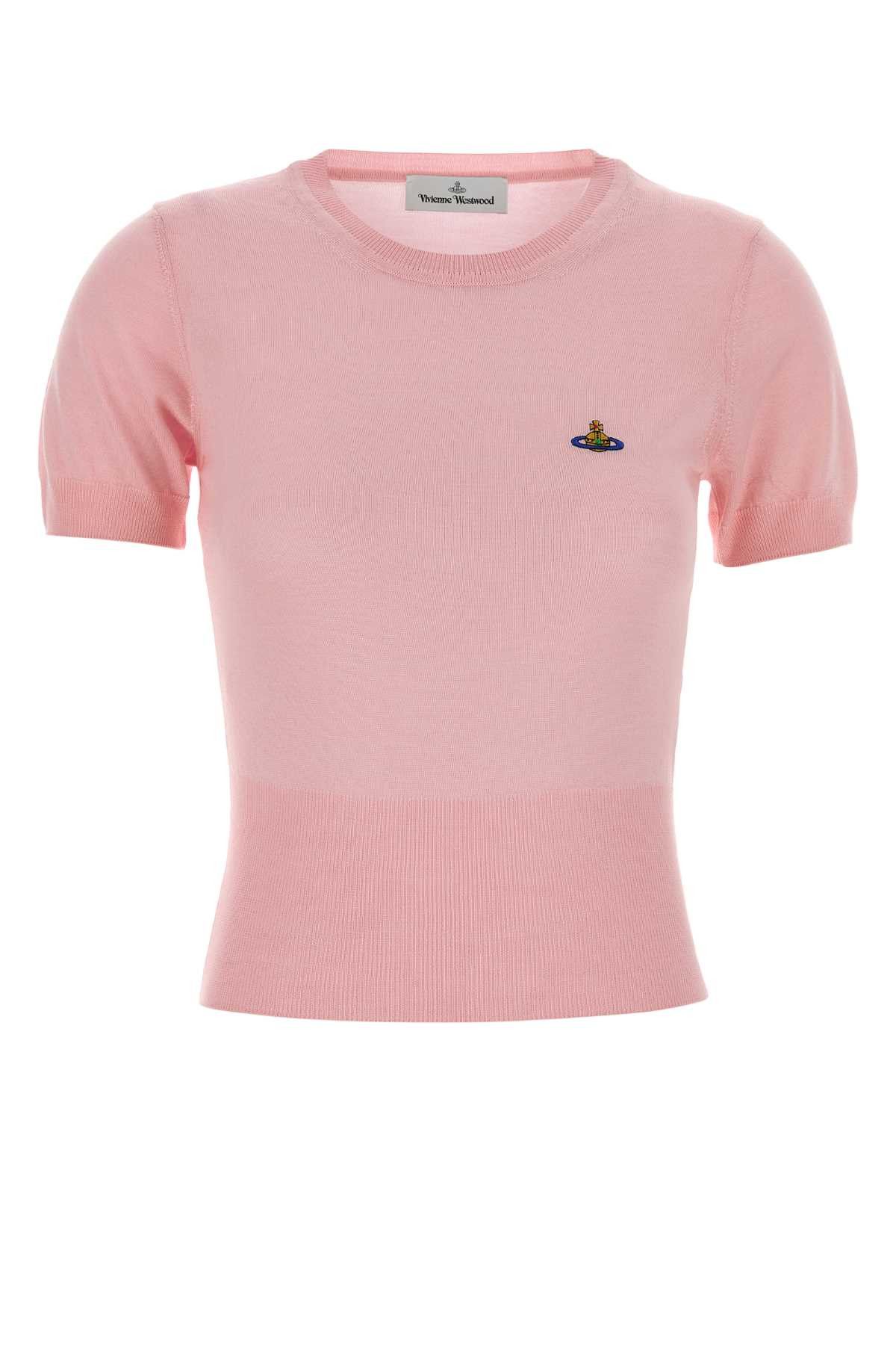 Vivienne Westwood Pink Wool Blend Bea Sweater Size S / US 4 / IT 40 - 1 Thumbnail