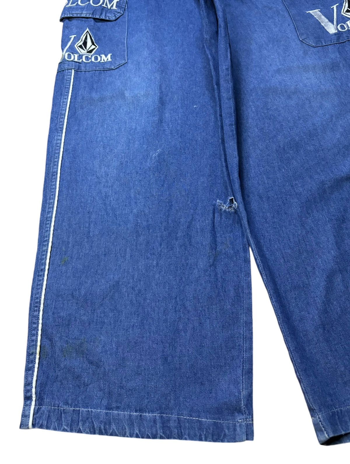 Volcom Vintage Volcom Elasticated Waist Baggy Cargo Sweats Size US 32 / EU 48 - 7 Thumbnail