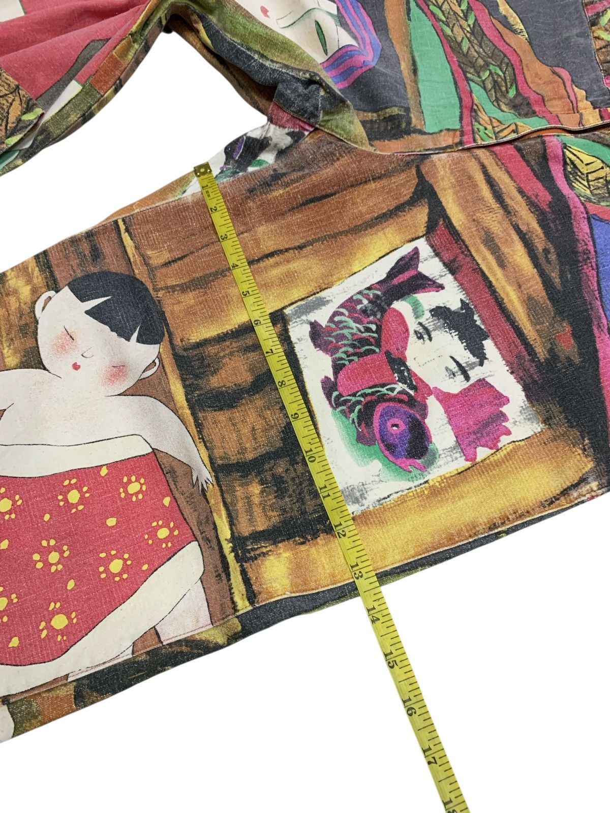 Other Vintage 90's Art Fullprint Chico's Design Pants Size 34" / US 12 / IT 48 - 6 Thumbnail