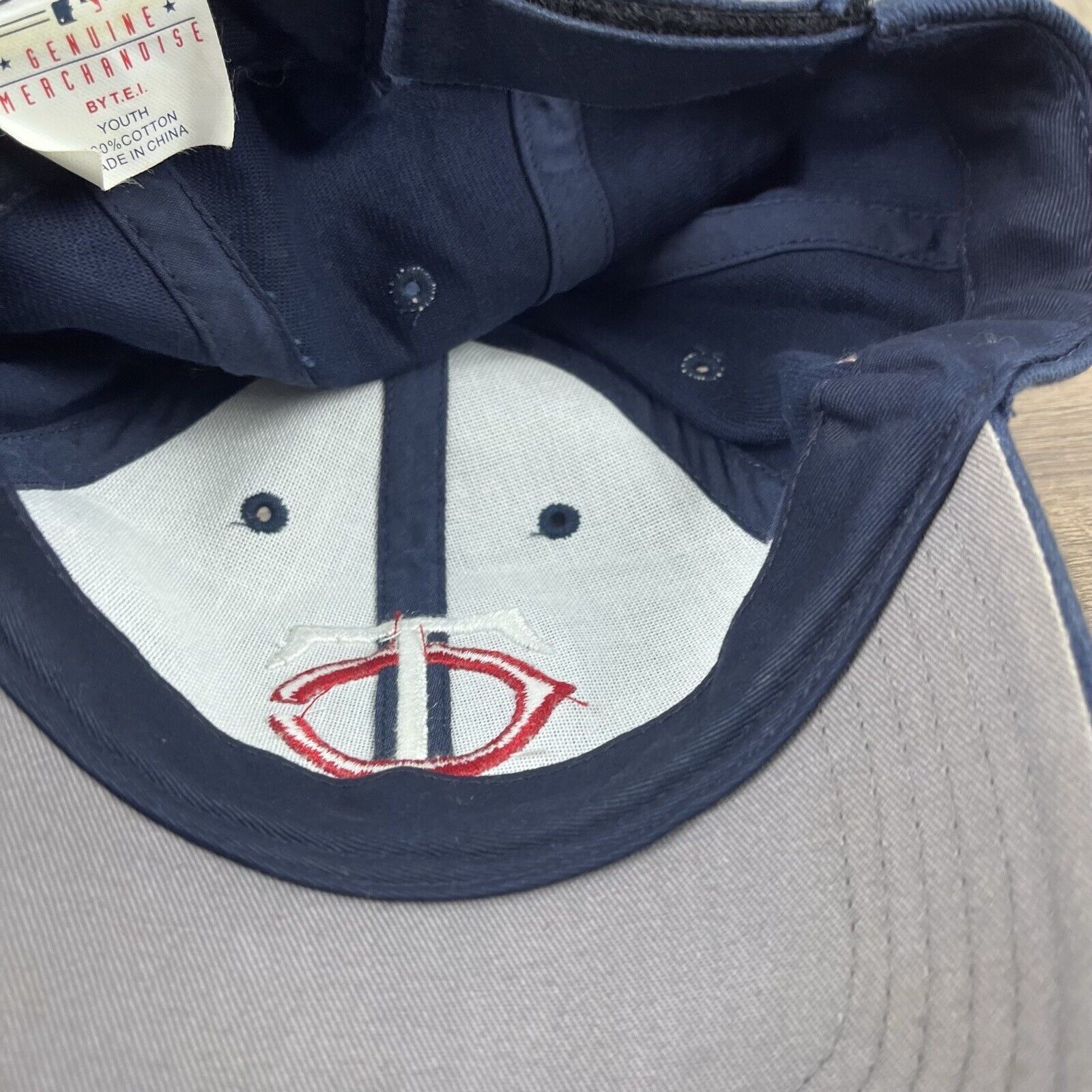 Other Minnesota Twins MLB Hat Twins Cap Blue Cap Adjustable Blue Y Size ONE SIZE - 13 Thumbnail