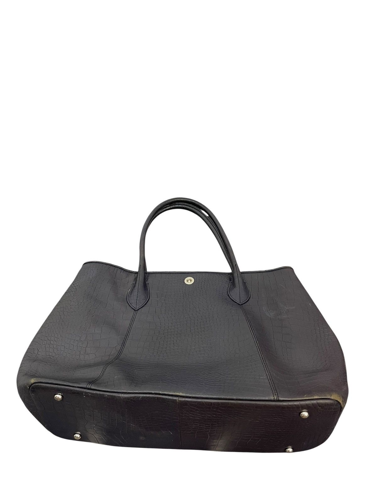 United Arrows Crocodile Embossed Leather United Arrows Tote Bag 8🟩 Size ONE SIZE - 6 Thumbnail