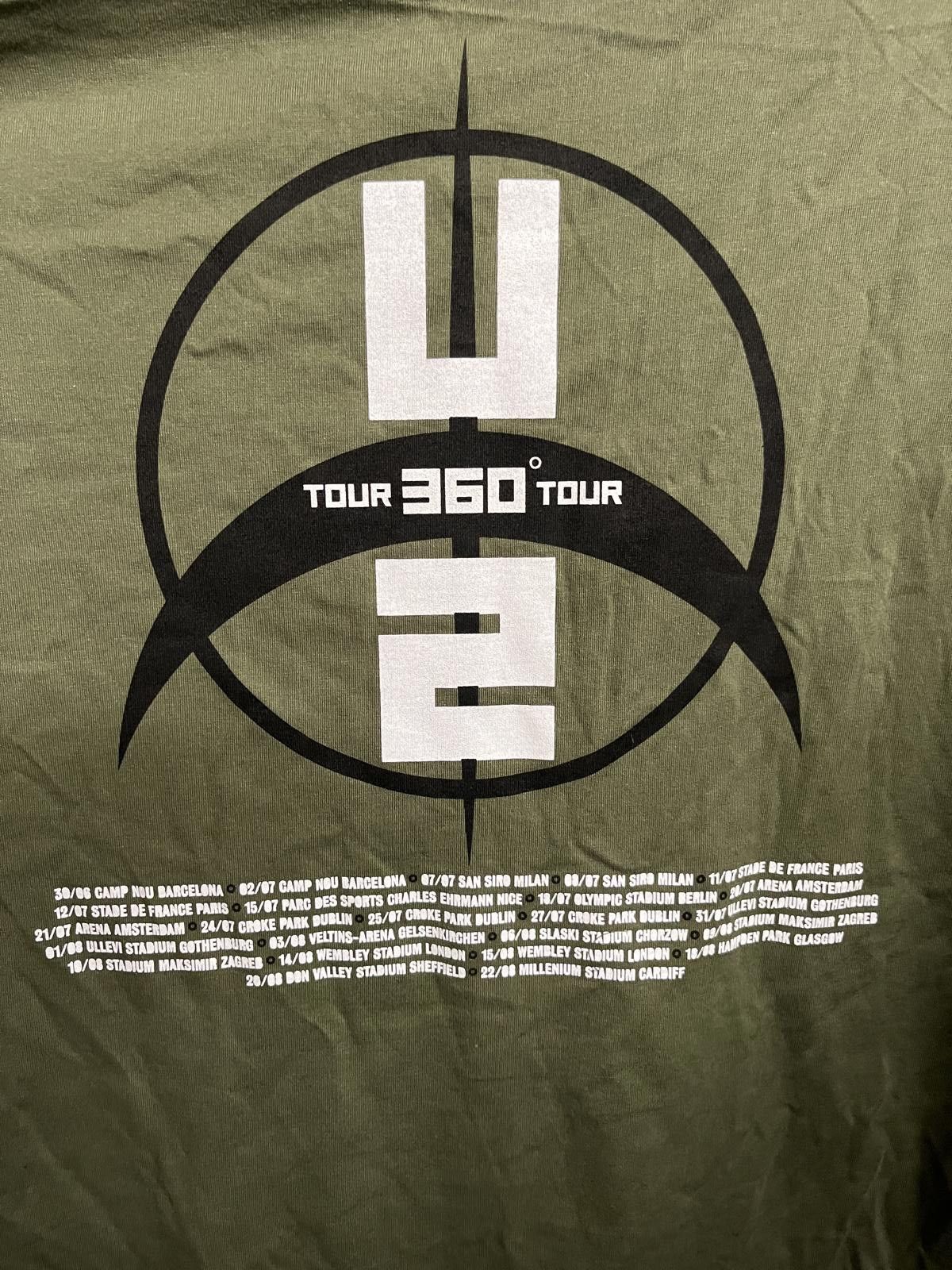 Designer U2 360 Degree Tour T-shirt Equality Graffiti Drip 2010 -M Size US M / EU 48-50 / 2 - 5 Thumbnail