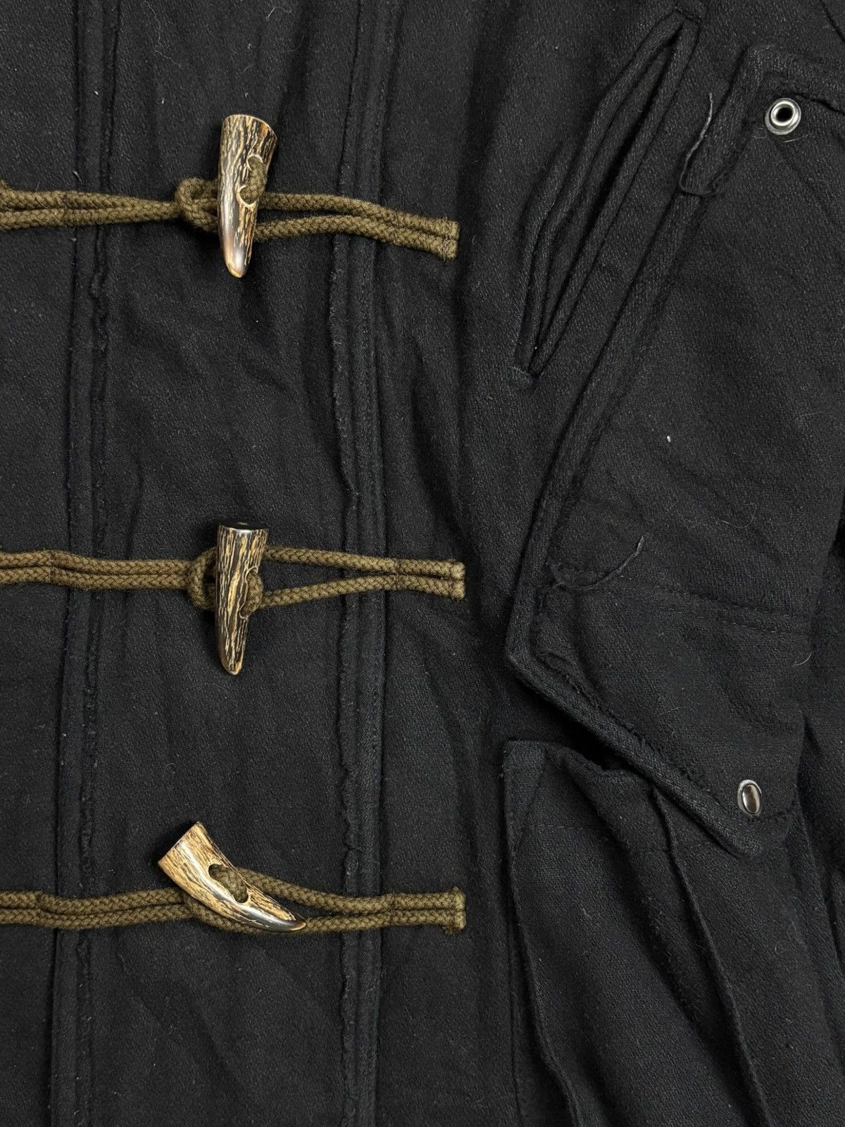 PPFM 2000s PPFM - Fang Button Napoleon Hooded Jacket Size US M / EU 48-50 / 2 - 9 Thumbnail