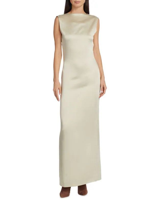 Jil Sander o1mt1gz0824 Gown in Beige Size XL / US 12-14 / IT 48-50 - 1 Preview