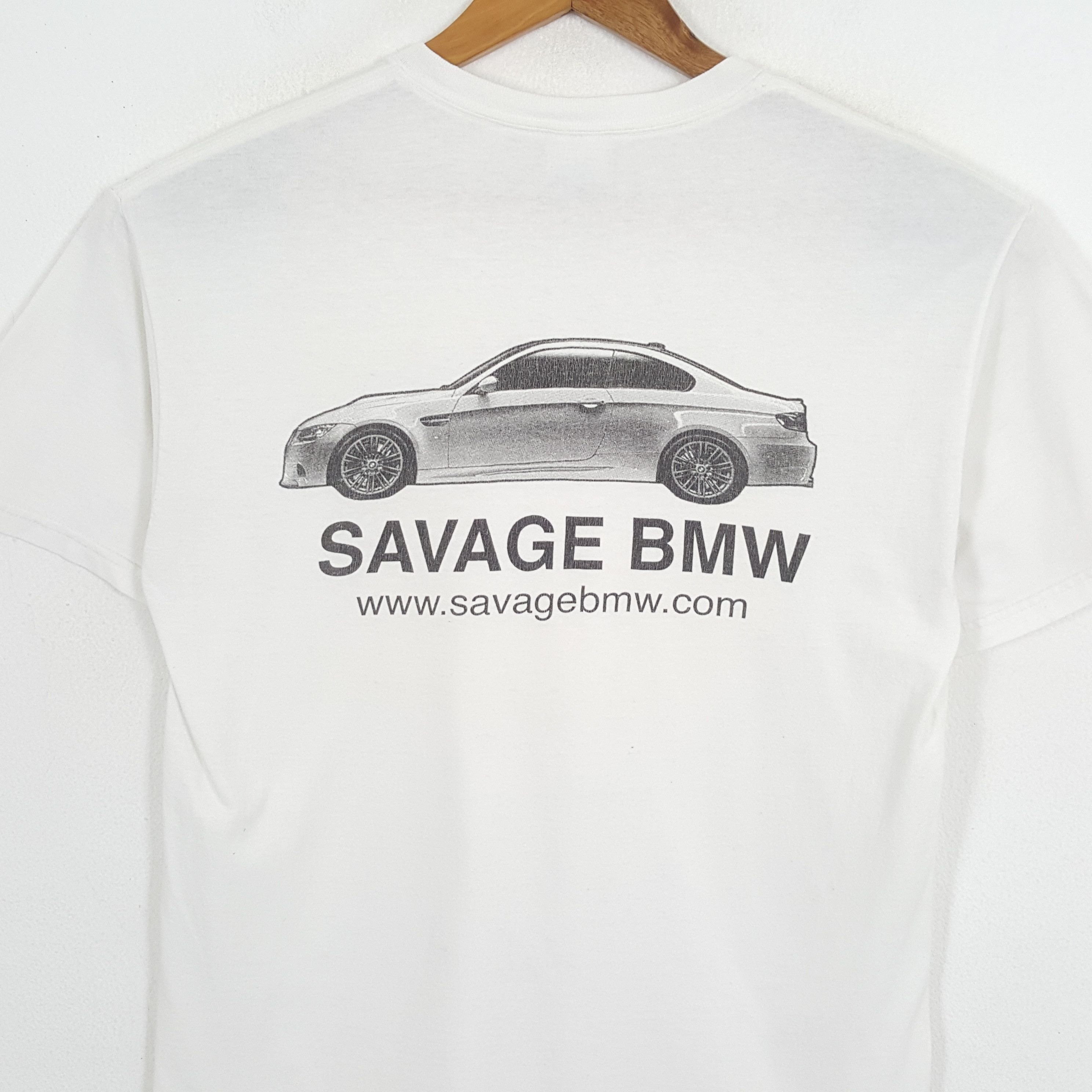 BMW × Vintage Vintage SAVAGE BMW Germany Motorsports T-Shirts Size US M / EU 48-50 / 2 - 2 Thumbnail
