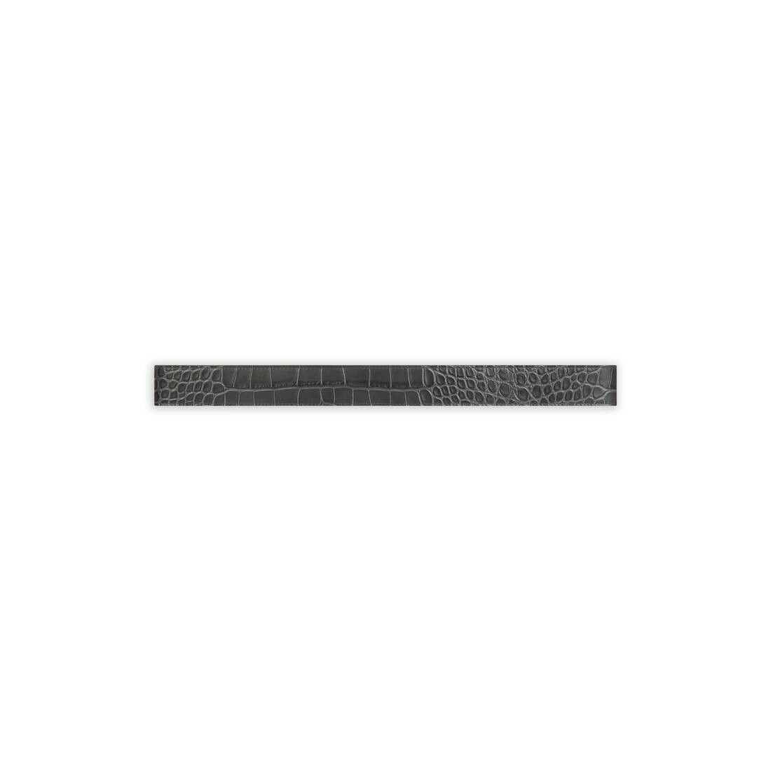 Balenciaga o1loc1c0325 Size: 80 / BB Large Belt in Grey Size 30 - 2 Thumbnail