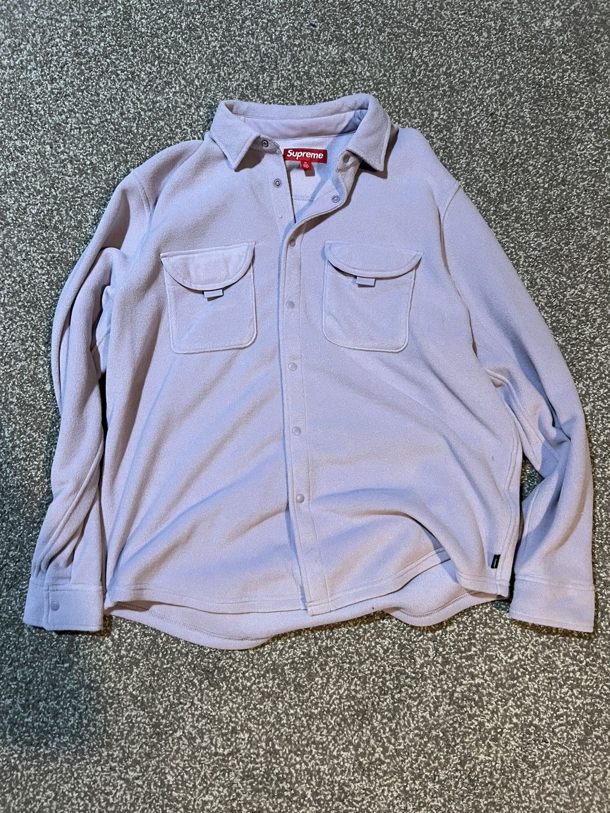 image of Polartec Shirt (Fw23) in Lilac, Men's (Size Medium)