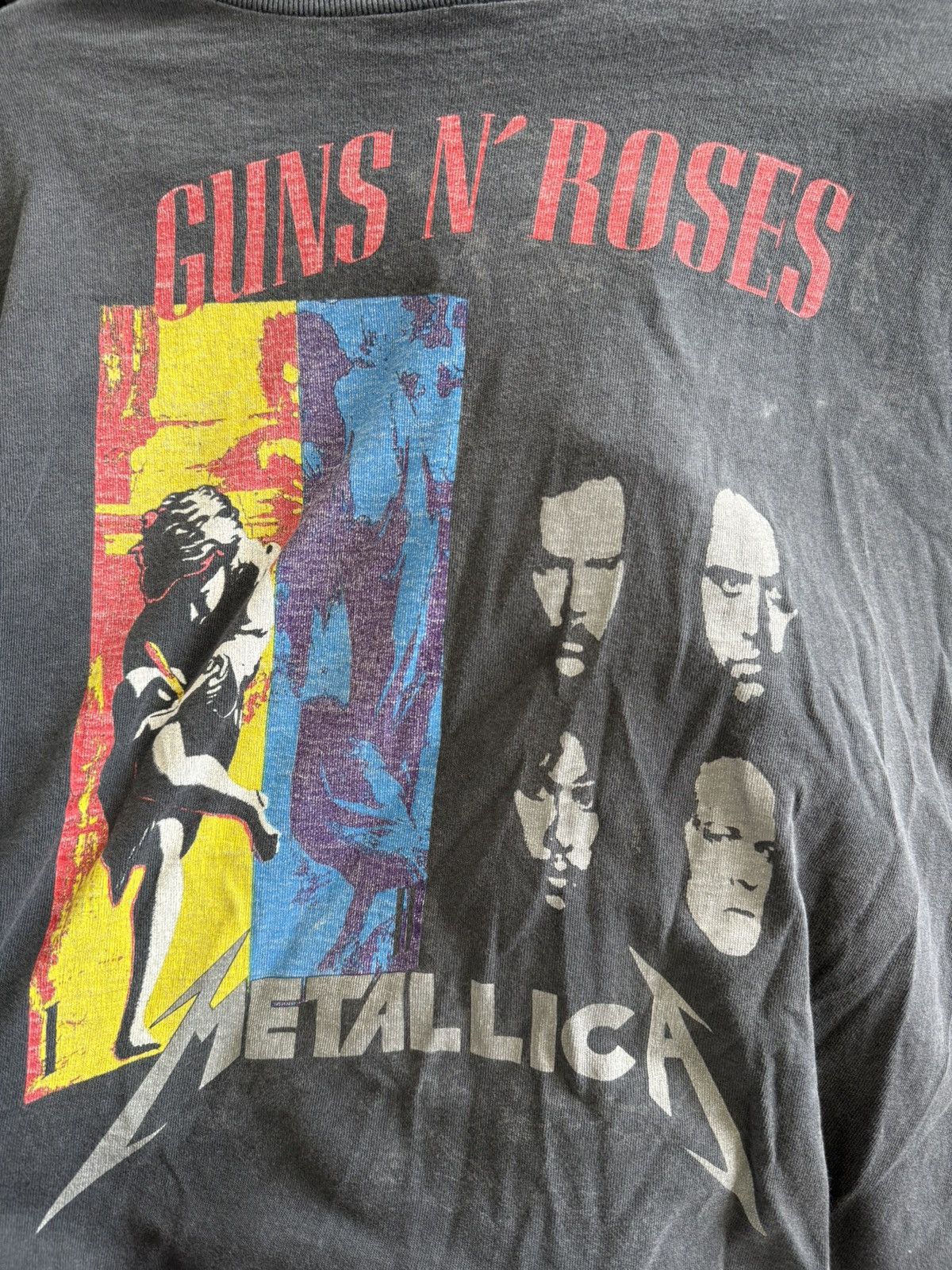 Vintage METALLICA GUNS N ROSES Size US XL / EU 56 / 4 - 3 Thumbnail