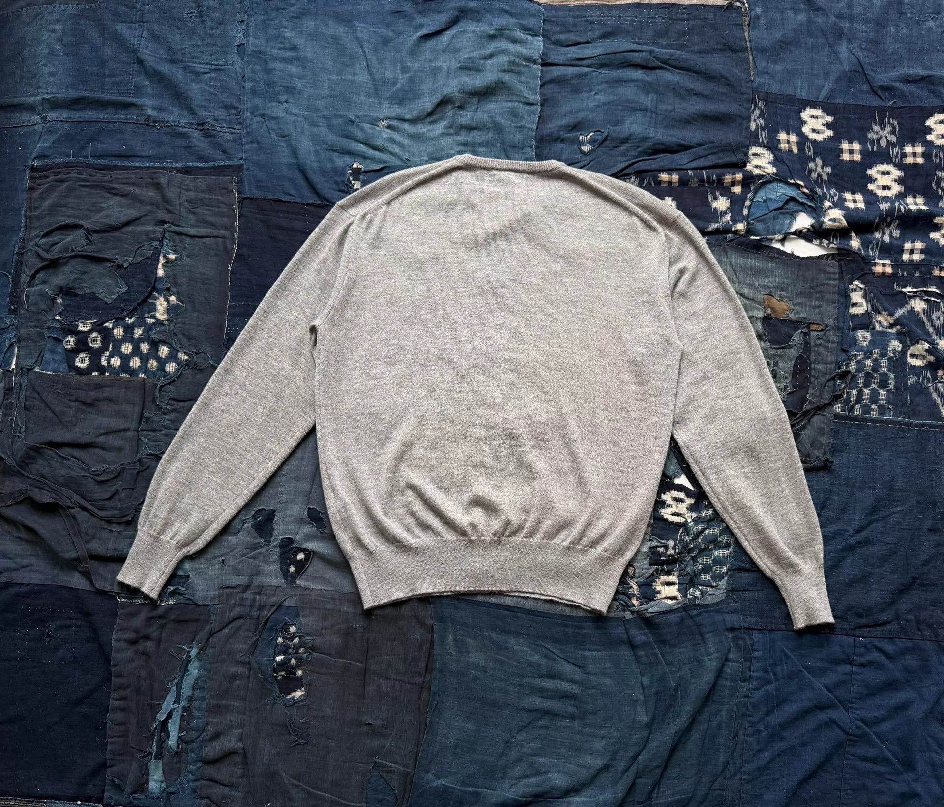 Auralee AURALEE 25SS Cashmere Knit Cardigan Gray Size 3 Size US L / EU 52-54 / 3 - 3 Thumbnail