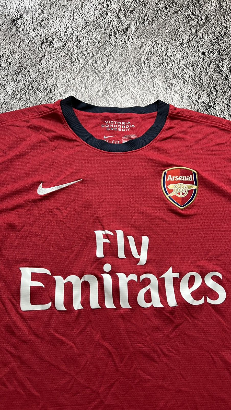 Nike 2012-2014 Arsenal London nike drill y2k jersey Size US L / EU 52-54 / 3 - 3 Thumbnail