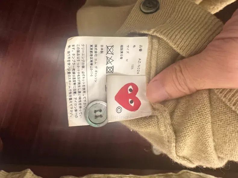 Comme des Garcons Comme Des Garcons Wool Cardigan Size M / US 6-8 / IT 42-44 - 4 Thumbnail