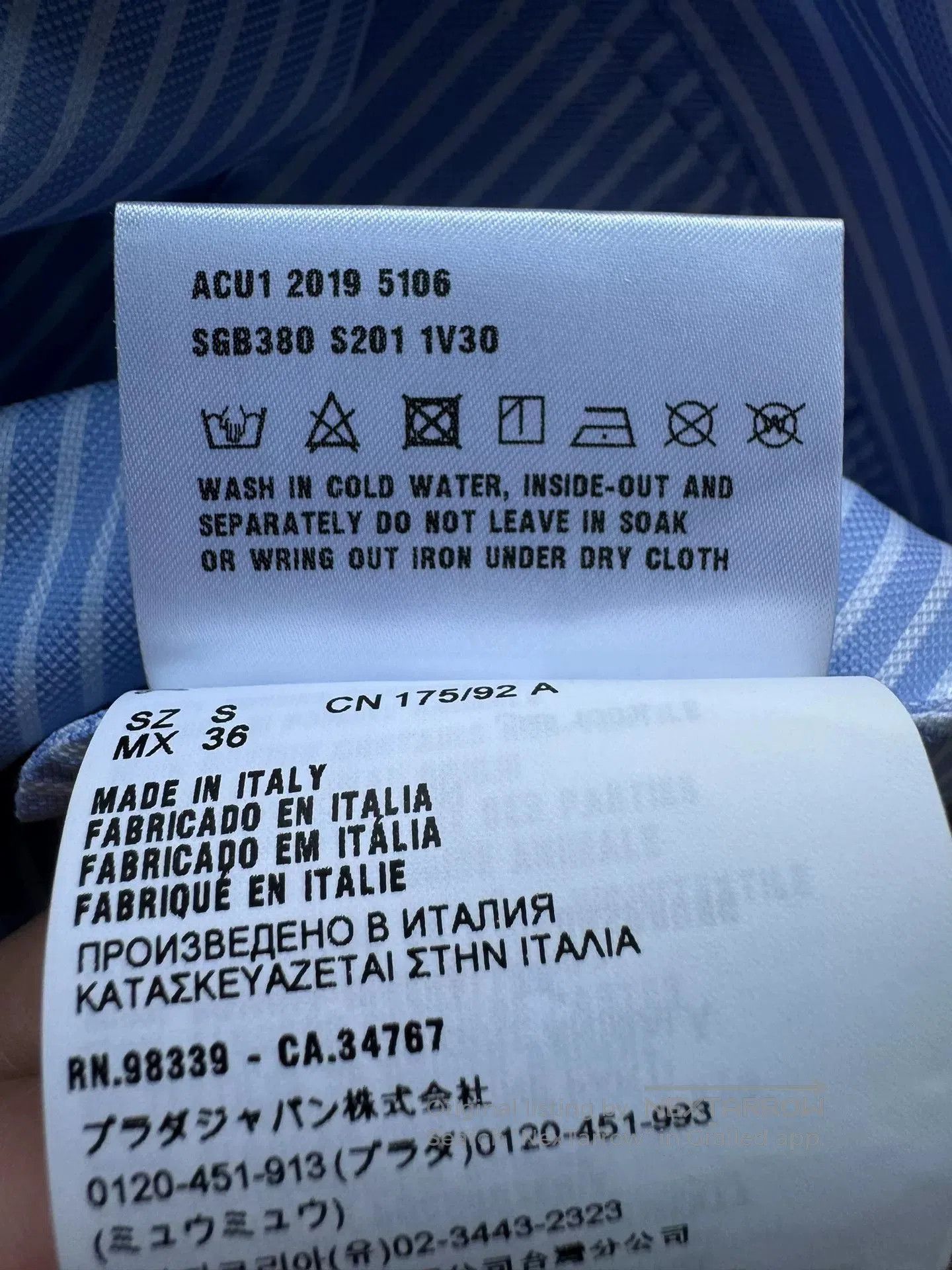 Prada PRADA SS20 Short Jacket Coat. Size US S / EU 44-46 / 1 - 7 Thumbnail