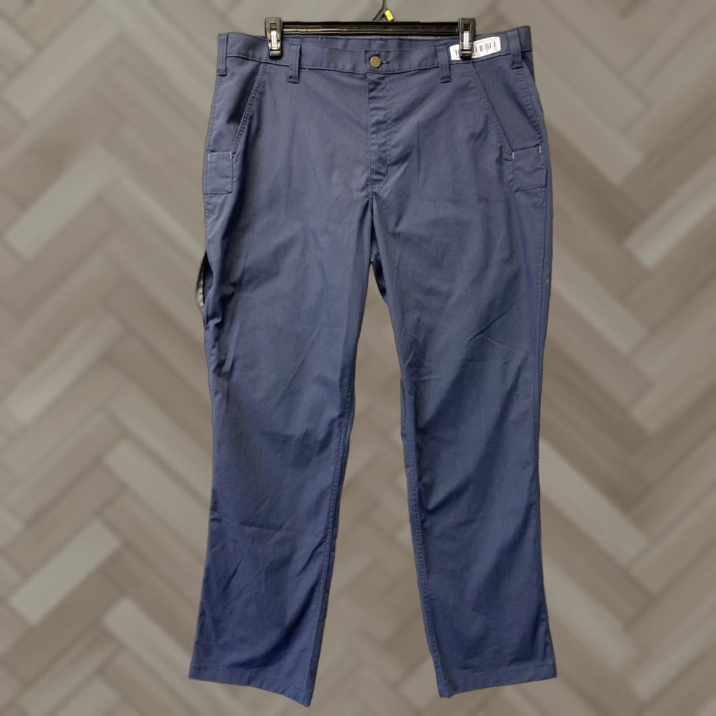 Carhartt Carhartt Pants 40x32 Tact Work Pant Blue Mens Regular 40x32 Carpenter Straight Cargo Pockets Workwear 160-23 Size US 40 / EU 56 - 1 Thumbnail