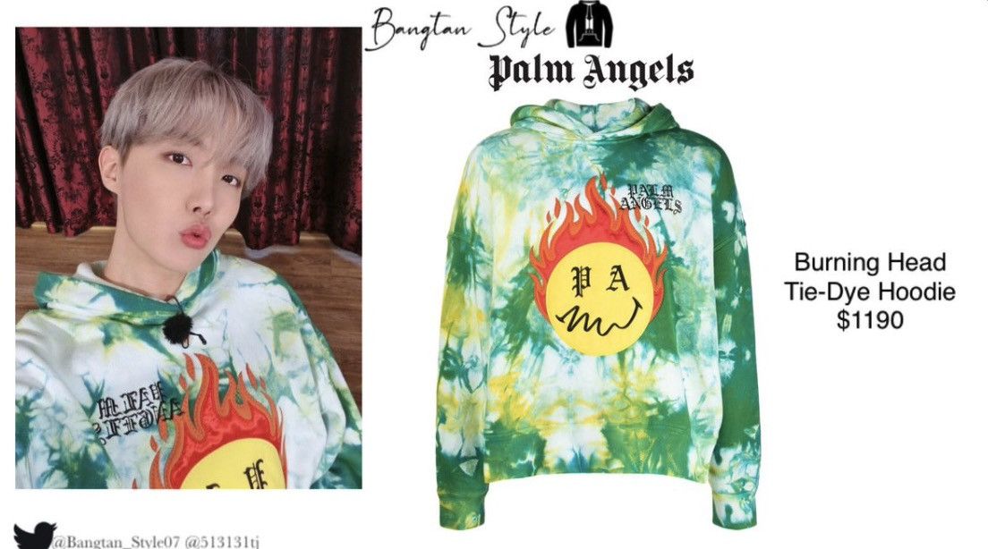 Palm Angels 「retail💲1190」Brand new palm angels x smiley burning hoodie Size US XL / EU 56 / 4 - 18 Thumbnail