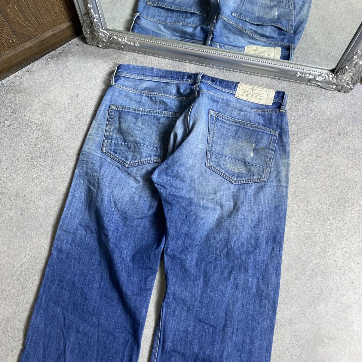 Stone Island Vintage Stone Island Jeans Denim Pants Rare S.I Denims Size US 34 / EU 50 - 3 Thumbnail