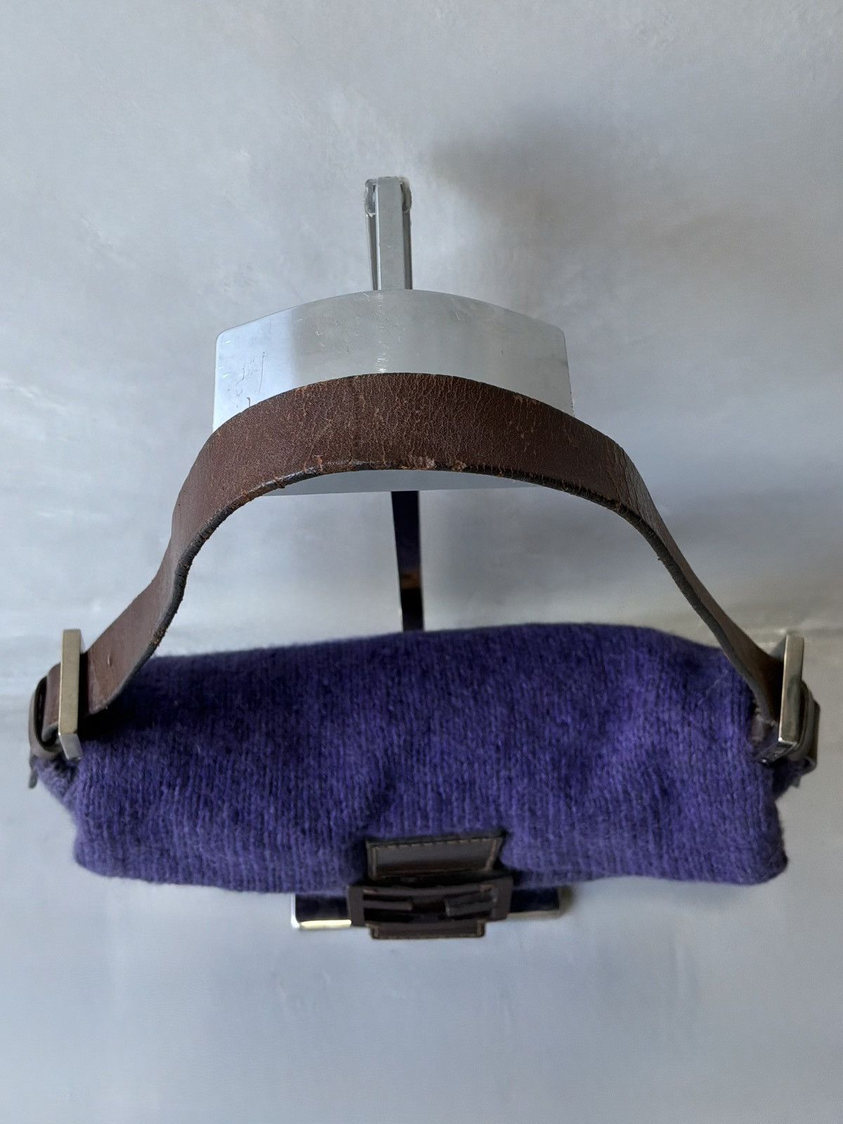Fendi Fendi - Wool Knit - Wood - Purple Baguette Size ONE SIZE - 7 Thumbnail