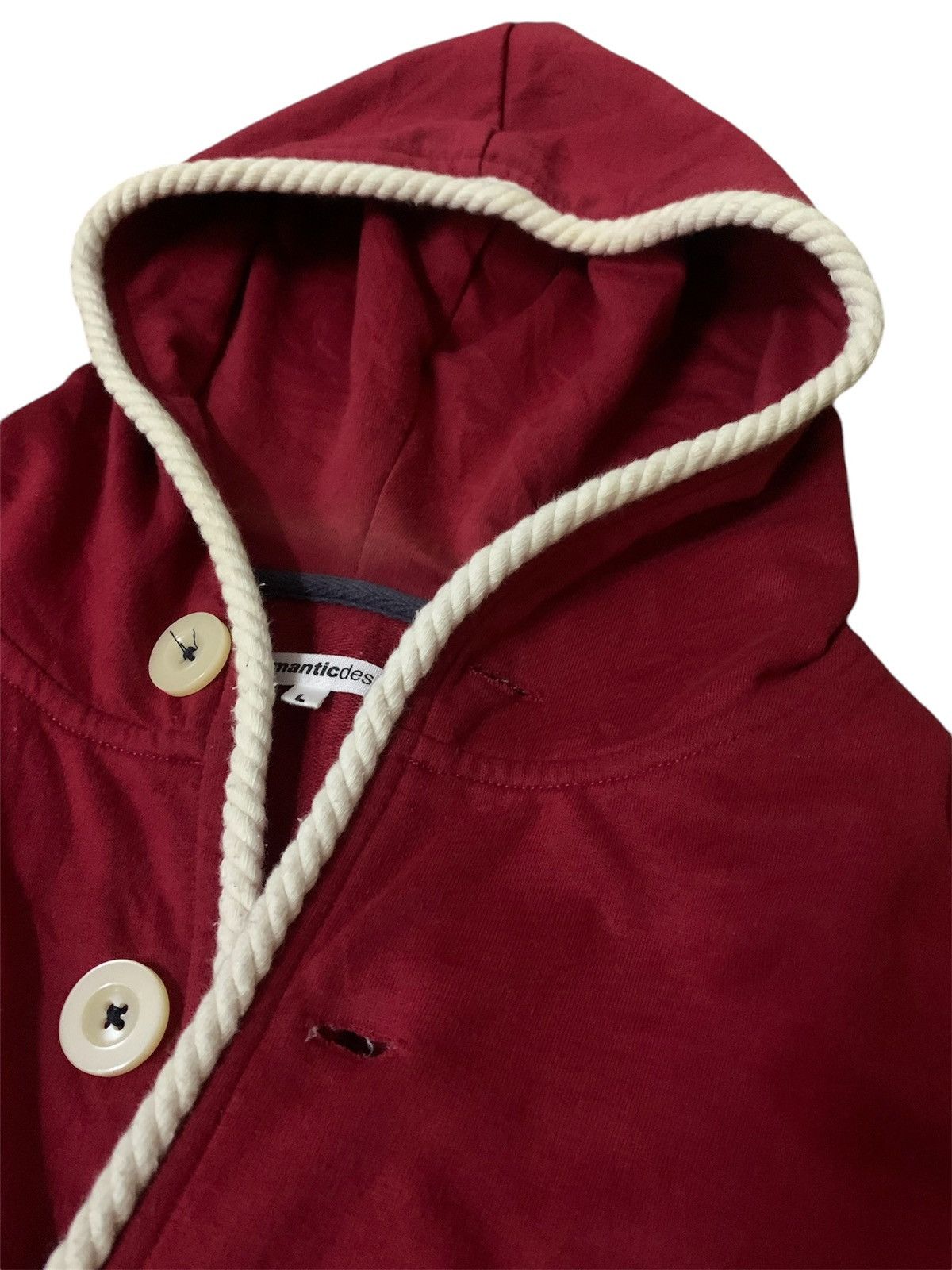 semanticdesign Vtg Japanese Semantic Design Hoodie Shirt Size M / US 6-8 / IT 42-44 - 2 Thumbnail