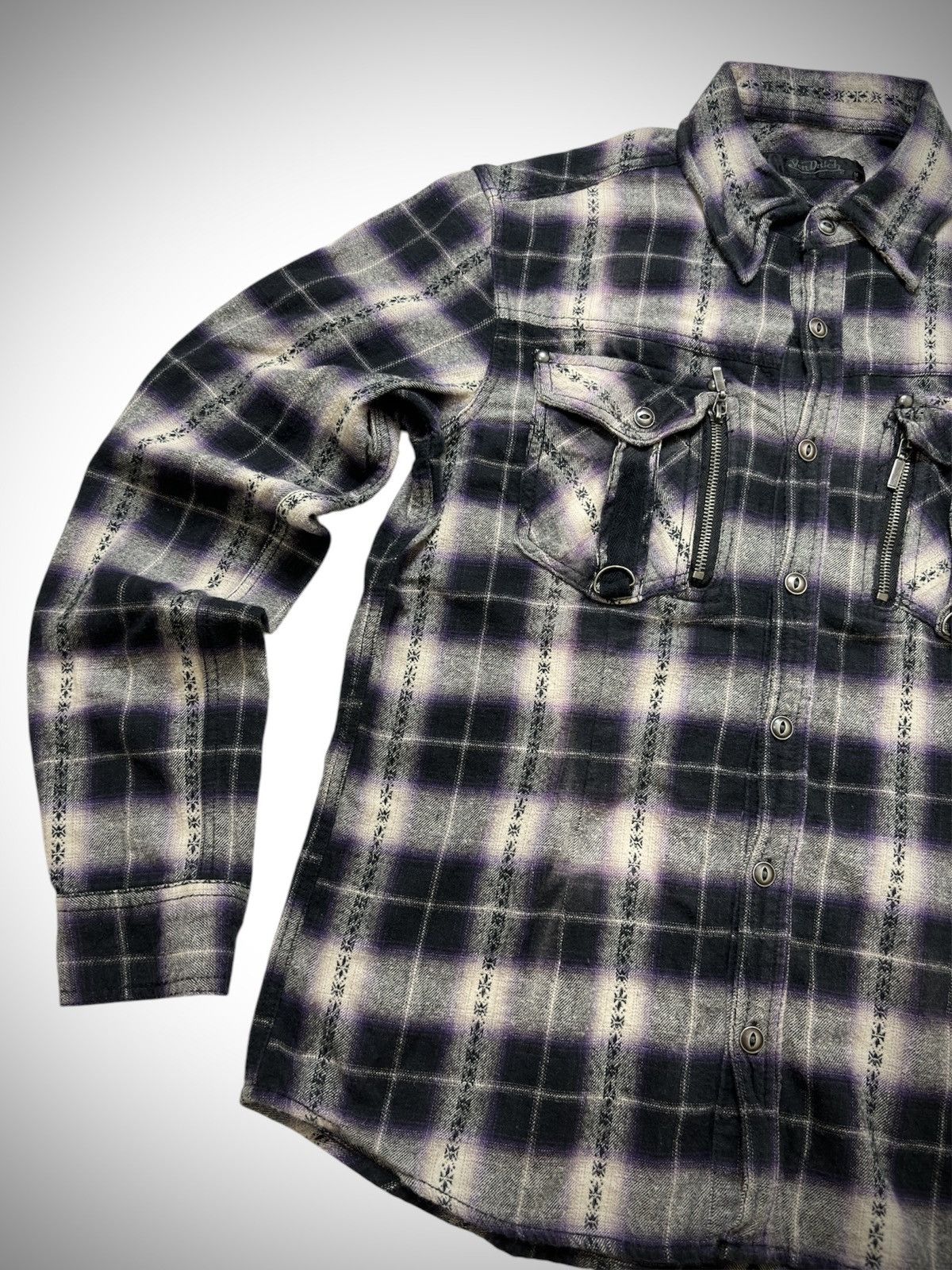 Von Dutch “Von Dutch” Flannel Shirt Size US M / EU 48-50 / 2 - 3 Thumbnail