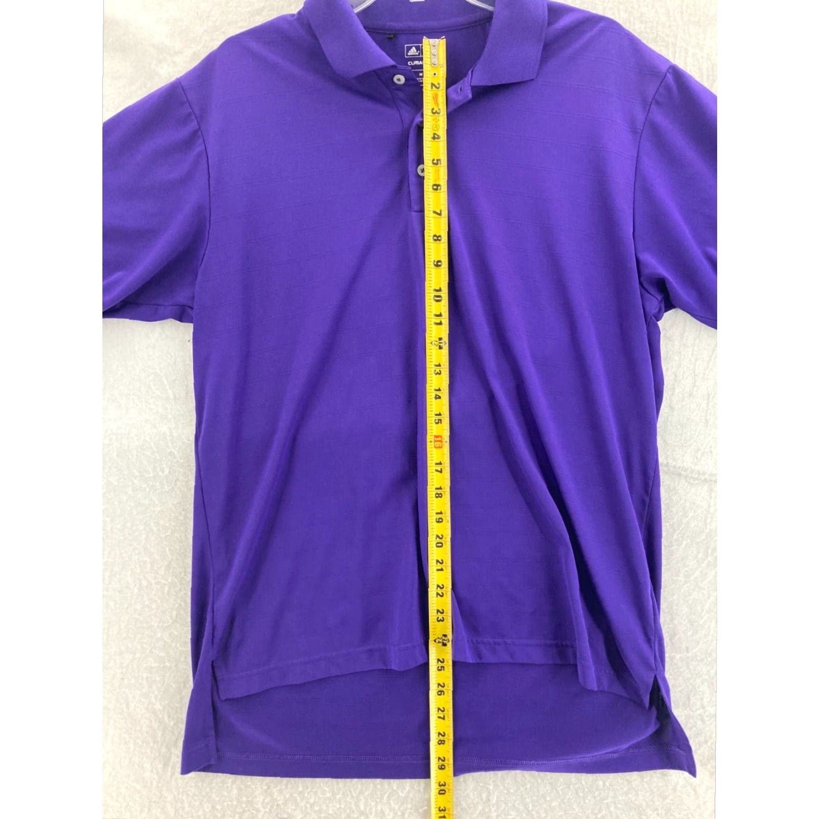 Adidas Adidas Mens Golf Polo Shirt Medium Purple Climalite Short Sleeve Athletic Size US M / EU 48-50 / 2 - 3 Thumbnail