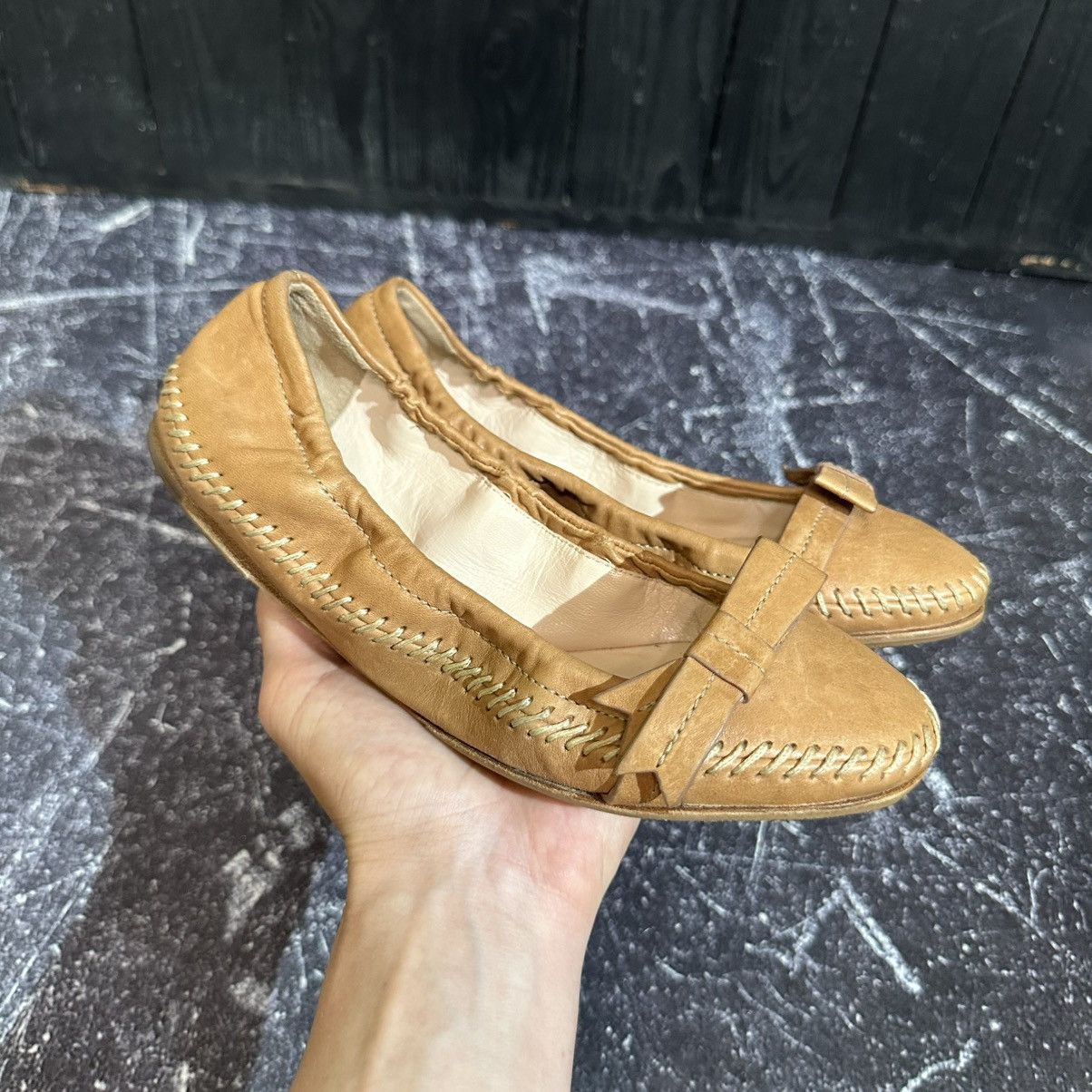Prada PRADA - Leather Women’s Ballet flats size 36 Size US 6 / IT 36 - 17 Thumbnail