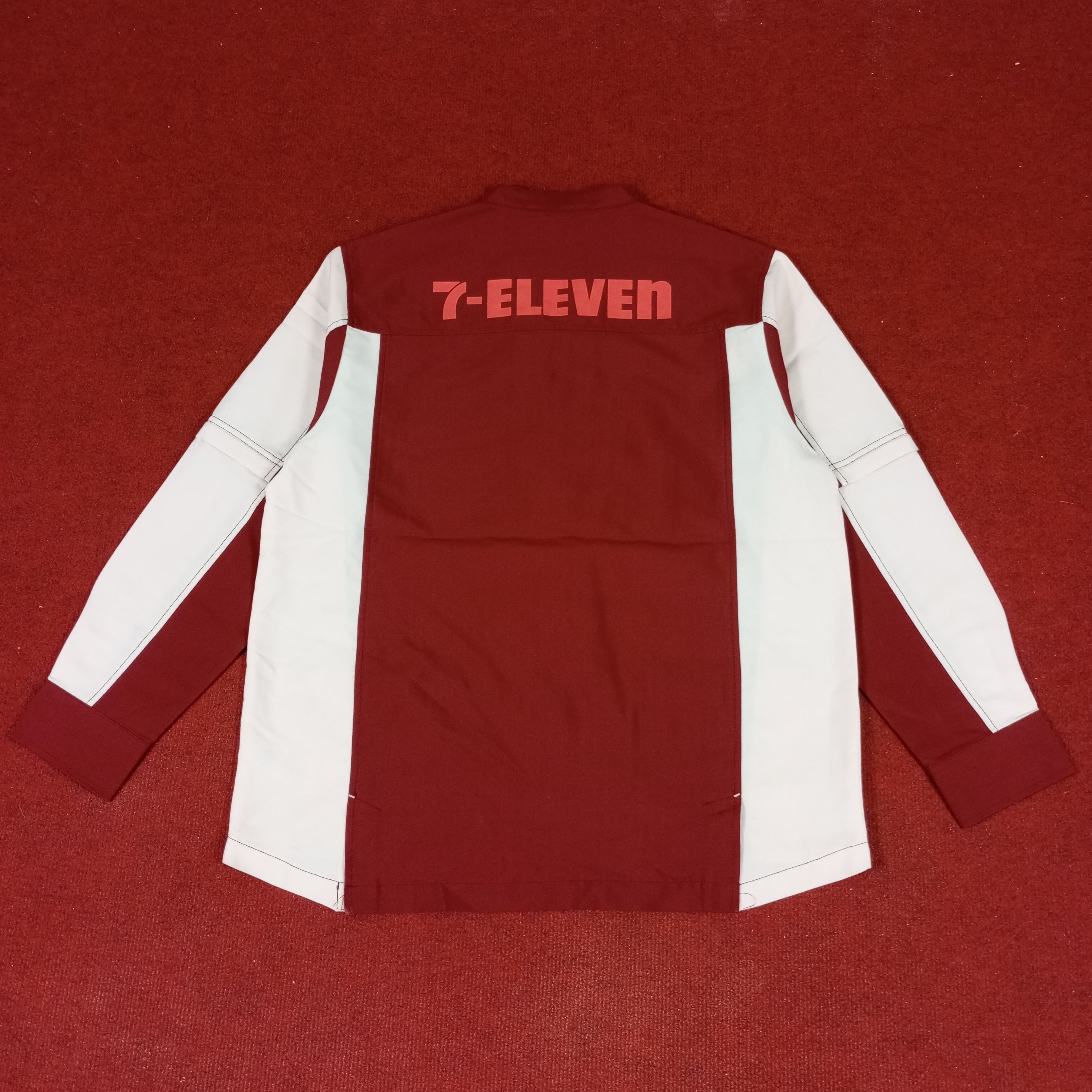 Japanese Brand × Vintage 7 Eleven Japanese Workers Workwear Jacket Size US M / EU 48-50 / 2 - 3 Thumbnail
