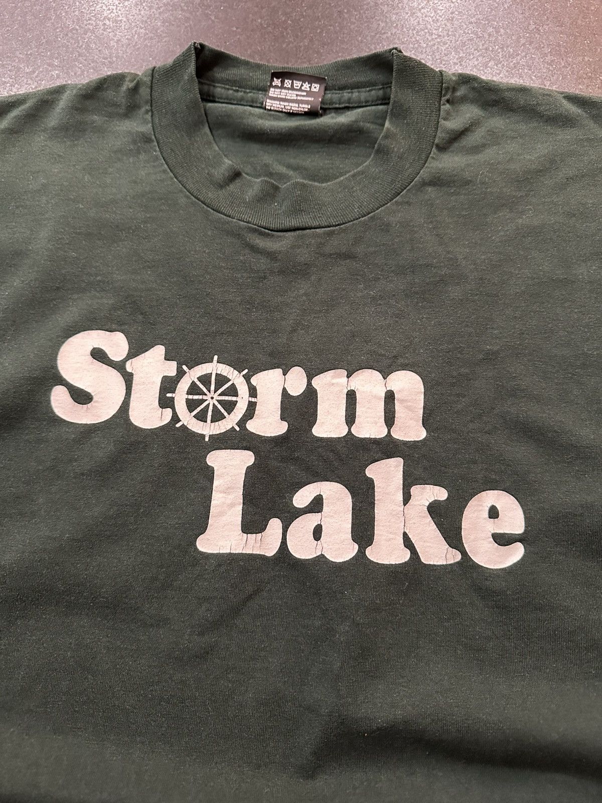 Vintage Storm Lake logo T-shirts Size US L / EU 52-54 / 3 - 2 Thumbnail