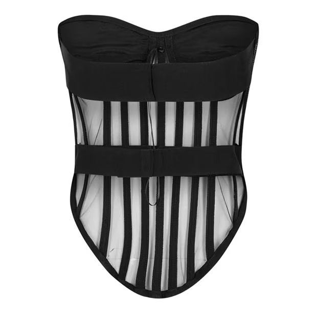 Dolce & Gabbana o1g2r1mq1024 Crop Top in Nero Size S / US 4 / IT 40 - 2 Thumbnail