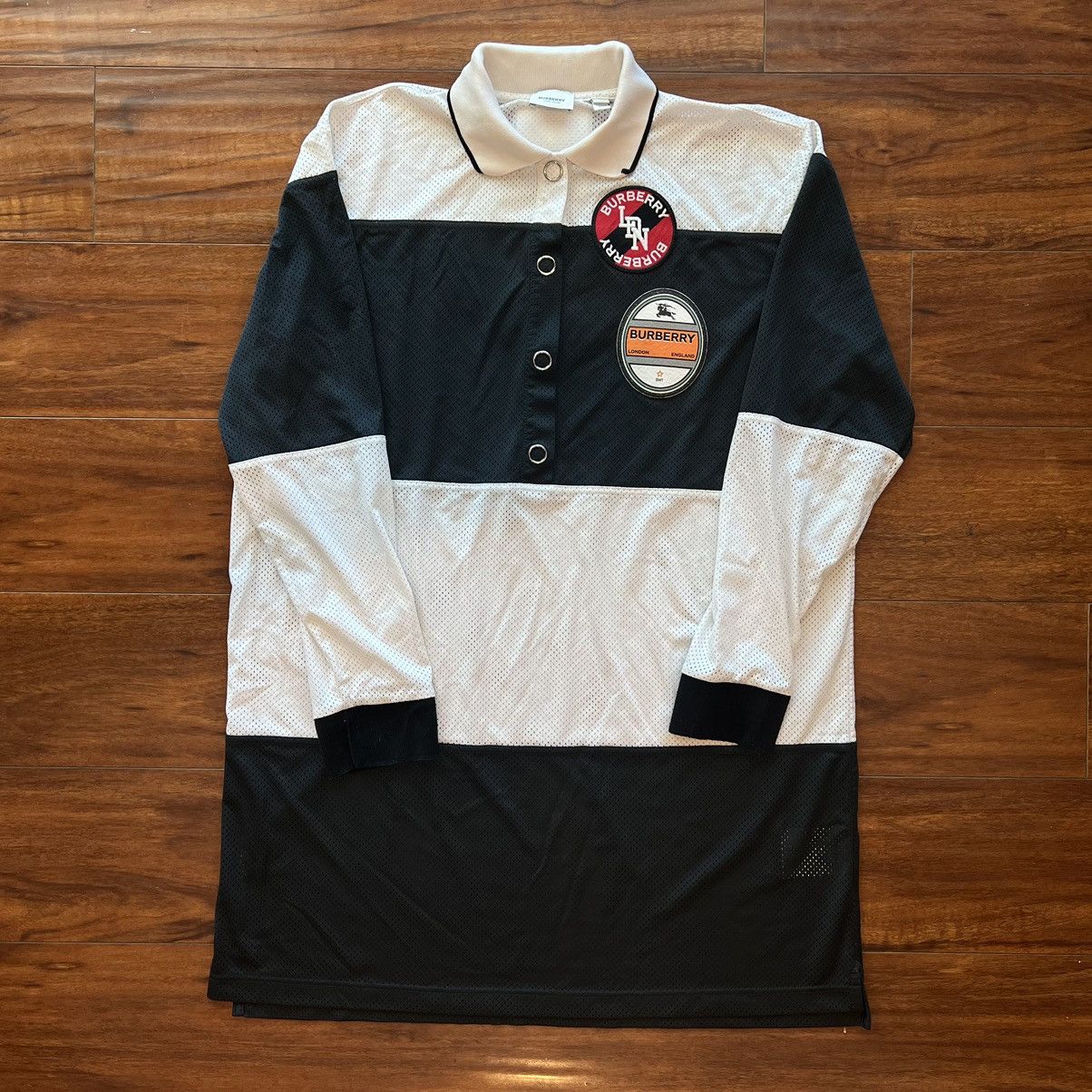 Burberry Burberry Rugby Jersey Size US XL / EU 56 / 4 - 1 Thumbnail