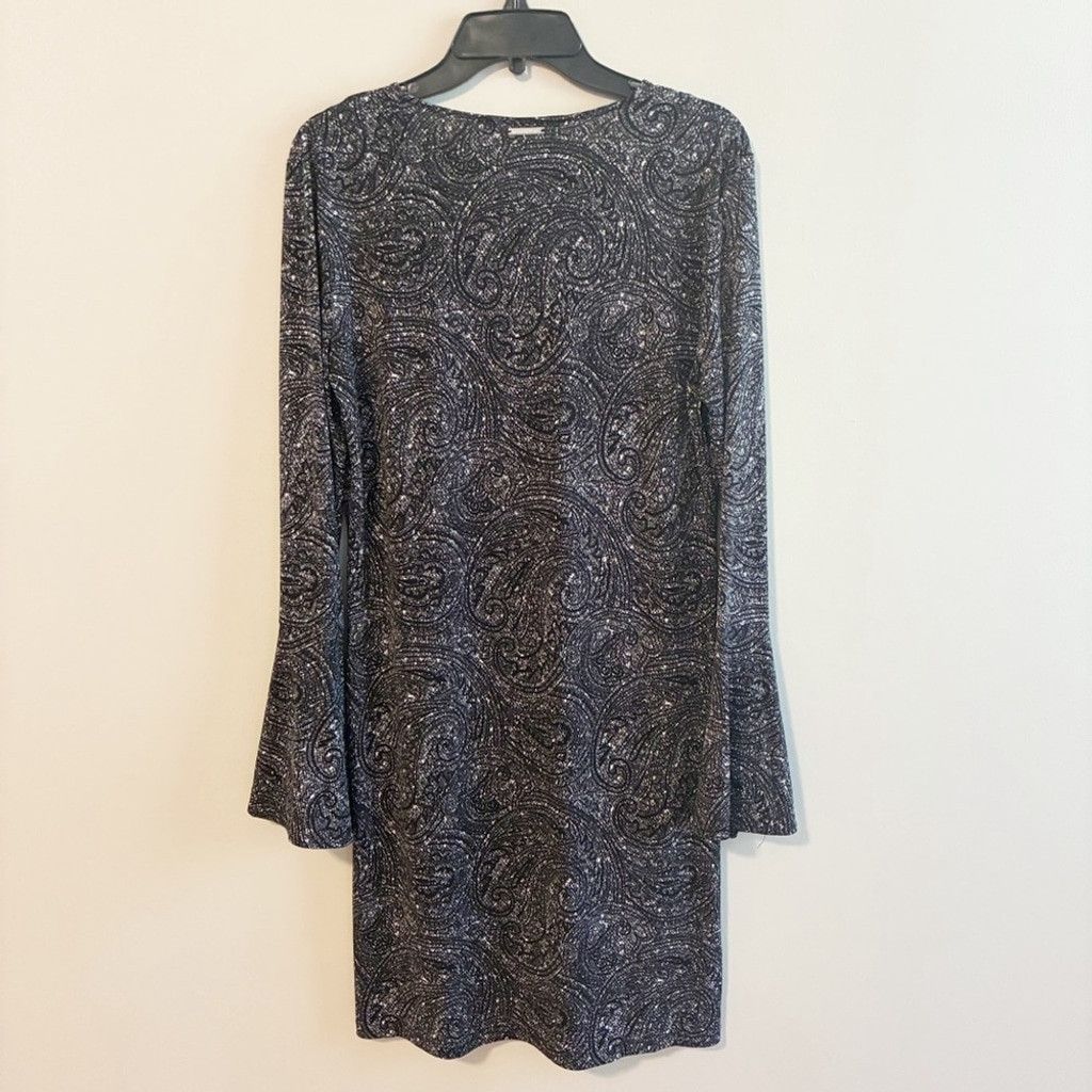 Michael Kors MICHAEL Michael Kors Black Long Bell sleeve dress Size Large Size L / US 10 / IT 46 - 11 Thumbnail
