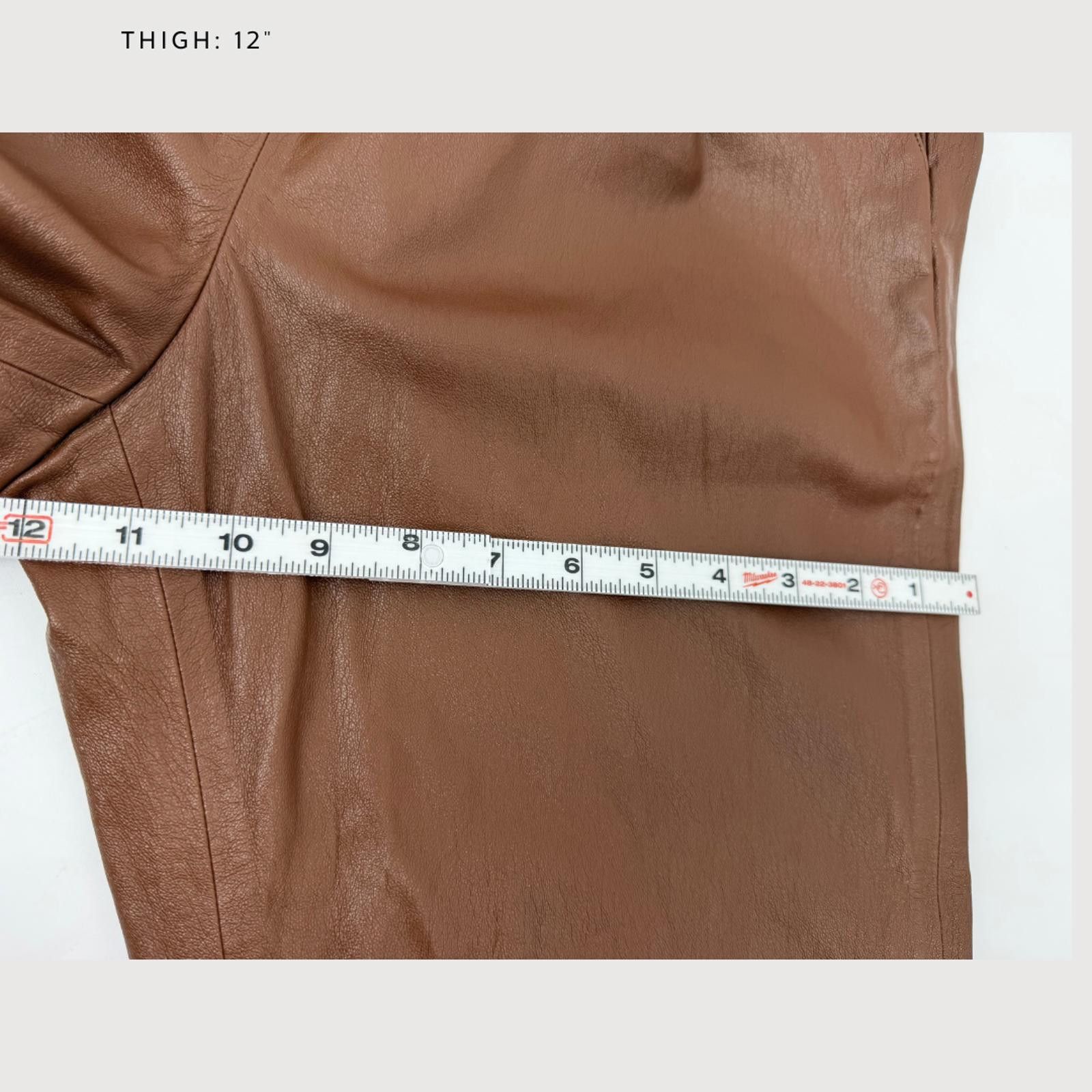 Other Anine Bing Colton Leather Look Track Pants M Size 26" / US 2 / IT 38 - 7 Thumbnail