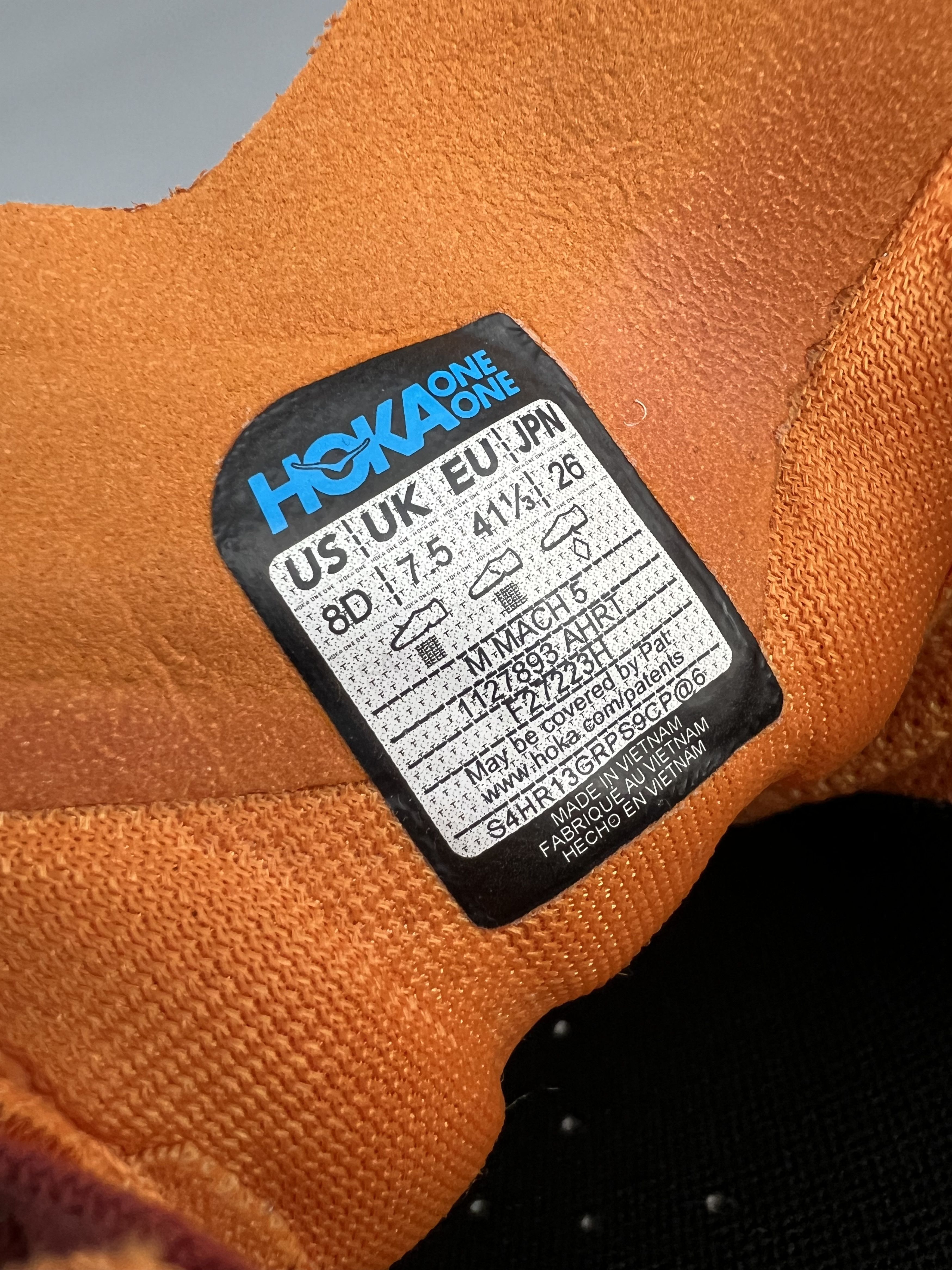 Hoka 8D Hoka One One Mach 5 Men's Running Shoes Walking Gym Size US 8 / EU 41 - 8 Thumbnail