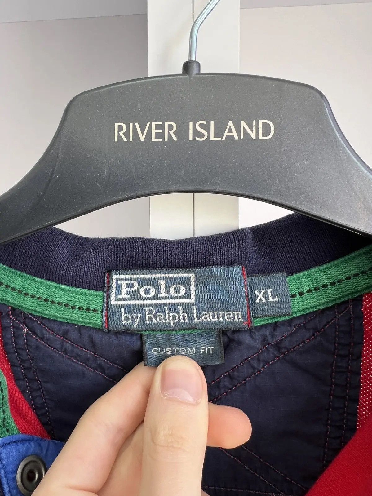 Polo Ralph Lauren × Vintage Vintage Polo Ralph Lauren Chief Keef style polo T-Shirt Size US XL / EU 56 / 4 - 9 Thumbnail