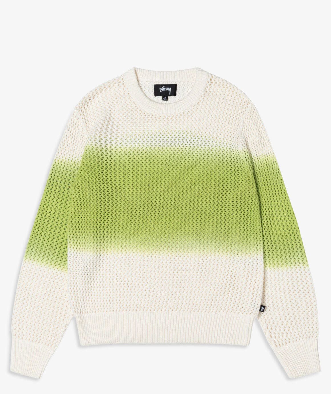 STÜSSY PIGMENT DYED LOOSE GAUGE SWEATER - Sweaters Knitwear