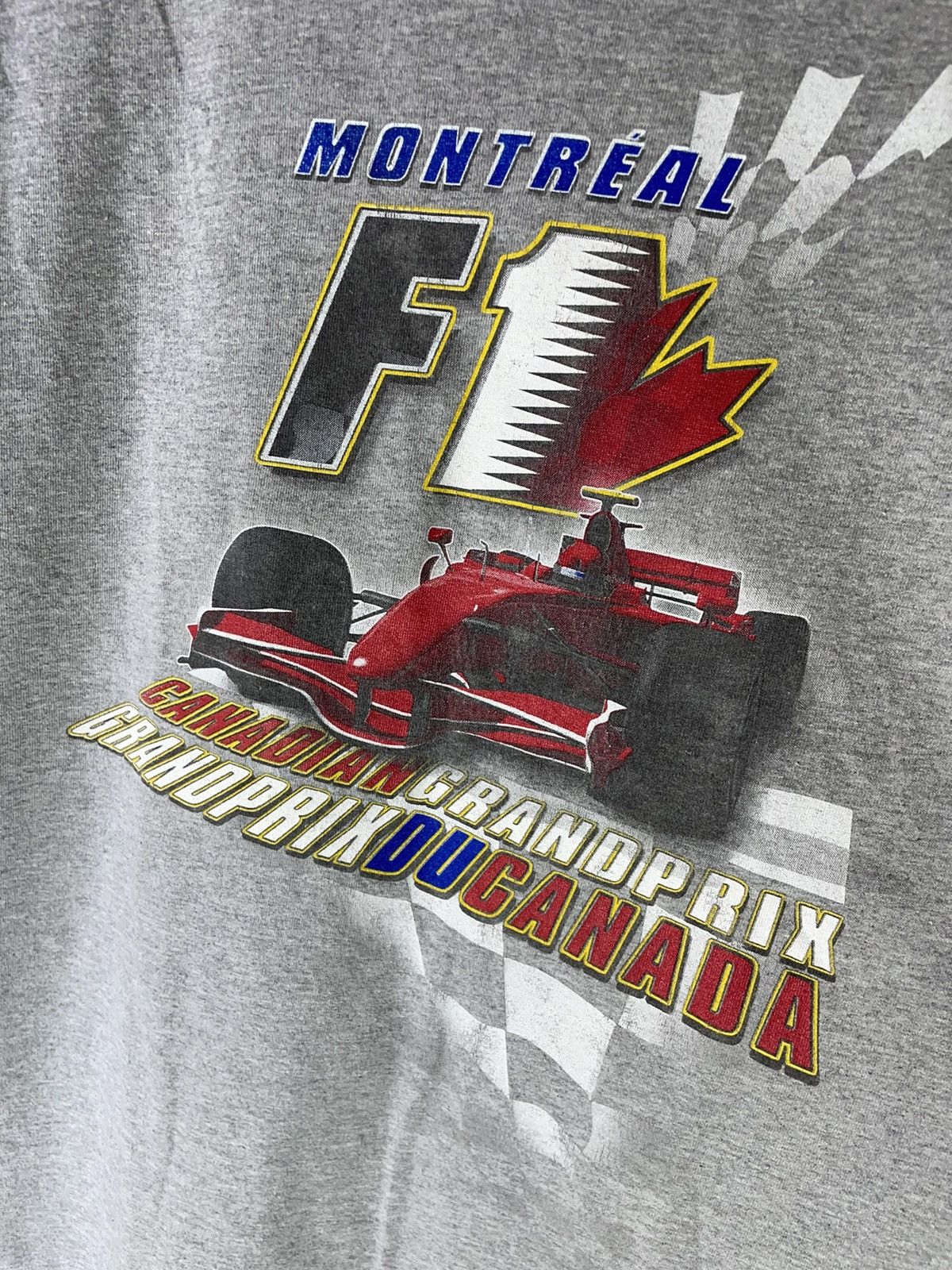 Vintage Formula 1 Canada Grand Prix vintage racing T shirt Size US L / EU 52-54 / 3 - 4 Thumbnail