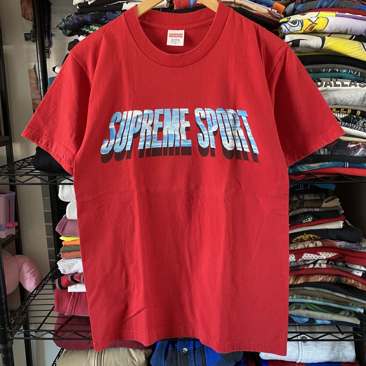 Supreme Supreme Sport T-Shirt Red 2014 Polo Ralph Lauren Vintage Size US M / EU 48-50 / 2 - 1 Thumbnail