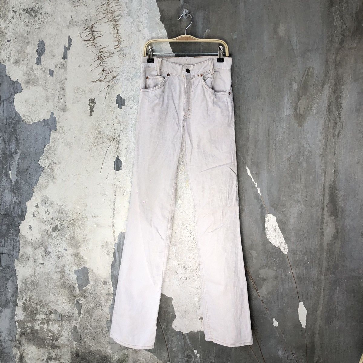 image of Levis x Talon Vintage Levi’S Corduroy Jeans in White, Women's (Size 26)