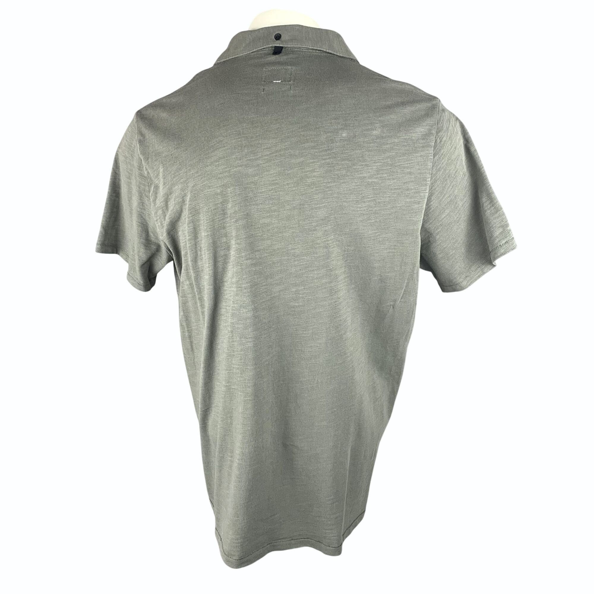 Rag & Bone Rag & Bone Size XXL Mens Sage Green Cotton Polo Shirt Peru Size US XXL / EU 58 / 5 - 7 Thumbnail