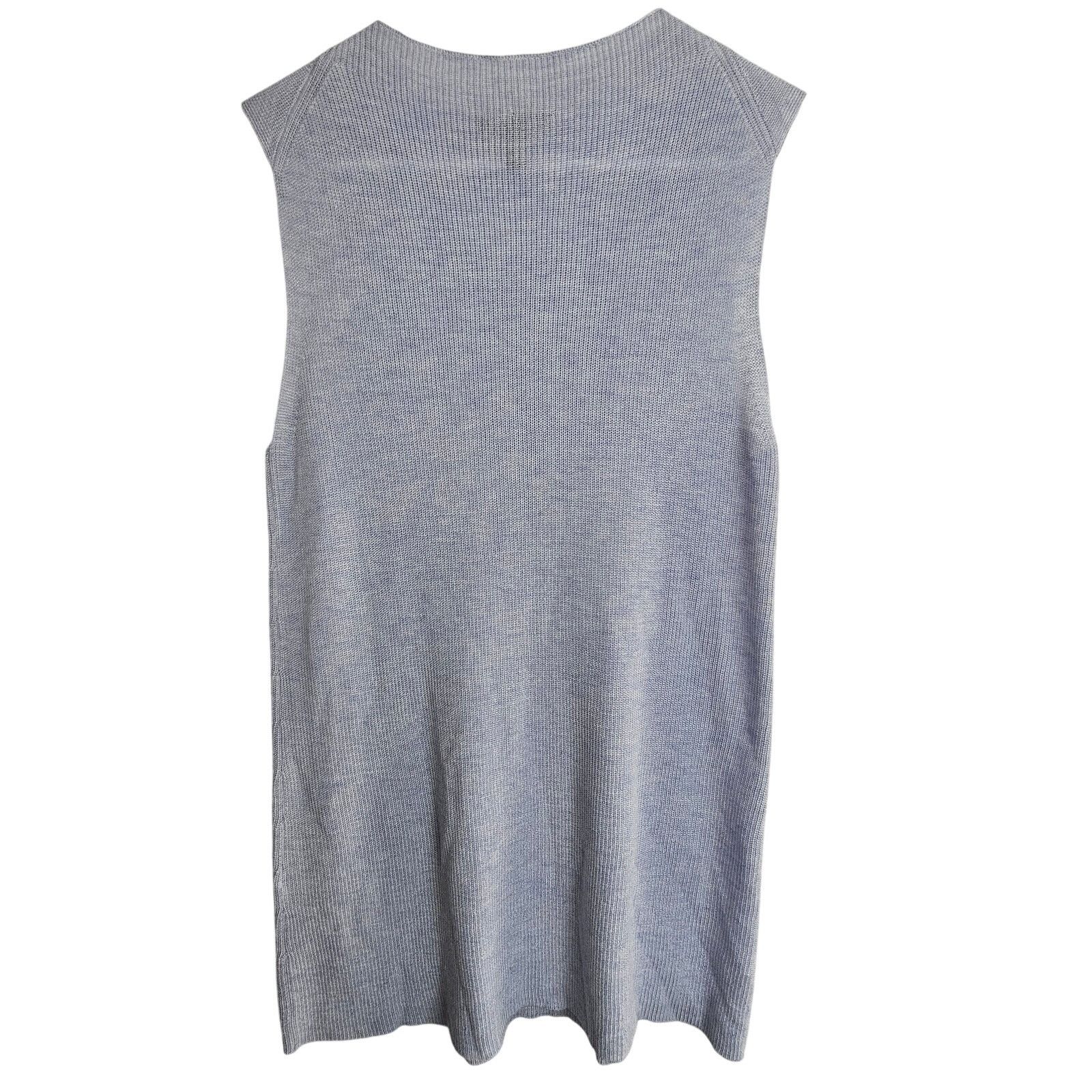Eileen Fisher Eileen Fisher Womens Wool Blend Sweater Tank S Quiet Luxury Size S / US 4 / IT 40 - 7 Thumbnail