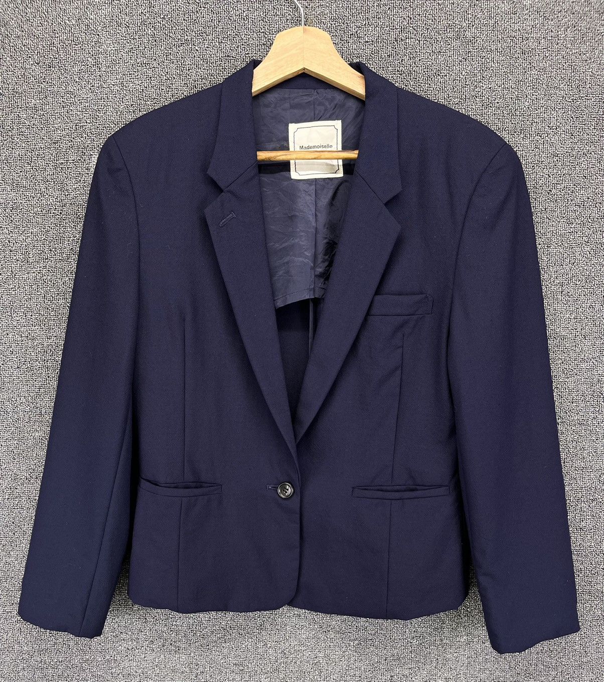 Issey Miyake Issey Miyake X Mademoiselle Non Non Wool Blazer Coat Jacket Size S / US 4 / IT 40 - 1 Thumbnail