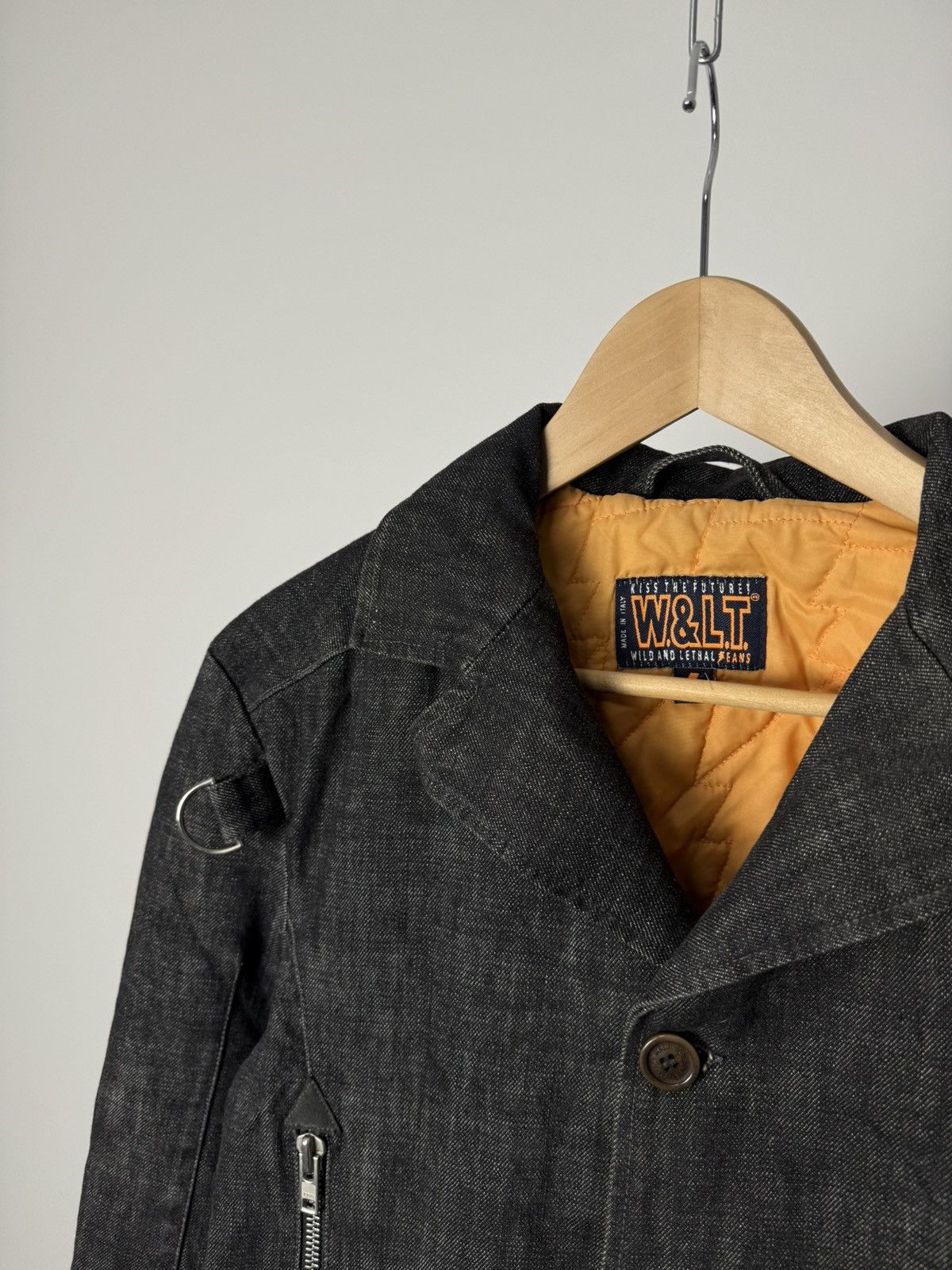 W & Lt Walter Van Beirendonck Denim Coat Jacket
