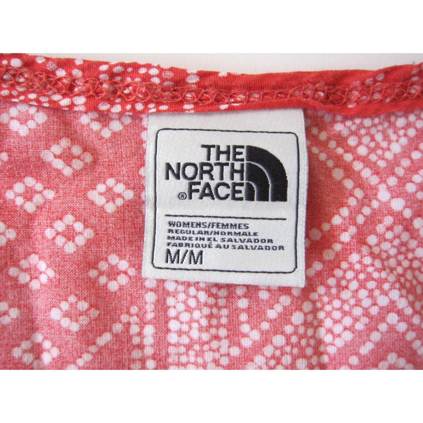 The North Face The North Face 100% Cotton Red White Floral Sleeveless Tank Blouse M Women Medium Size M / US 6-8 / IT 42-44 - 4 Thumbnail